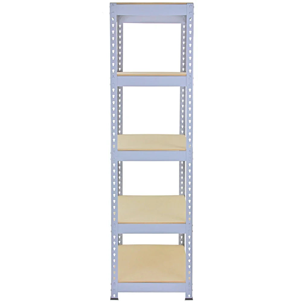 3 x Q-Rax Metal Racking Units 90 x 50 x 180cm Grey