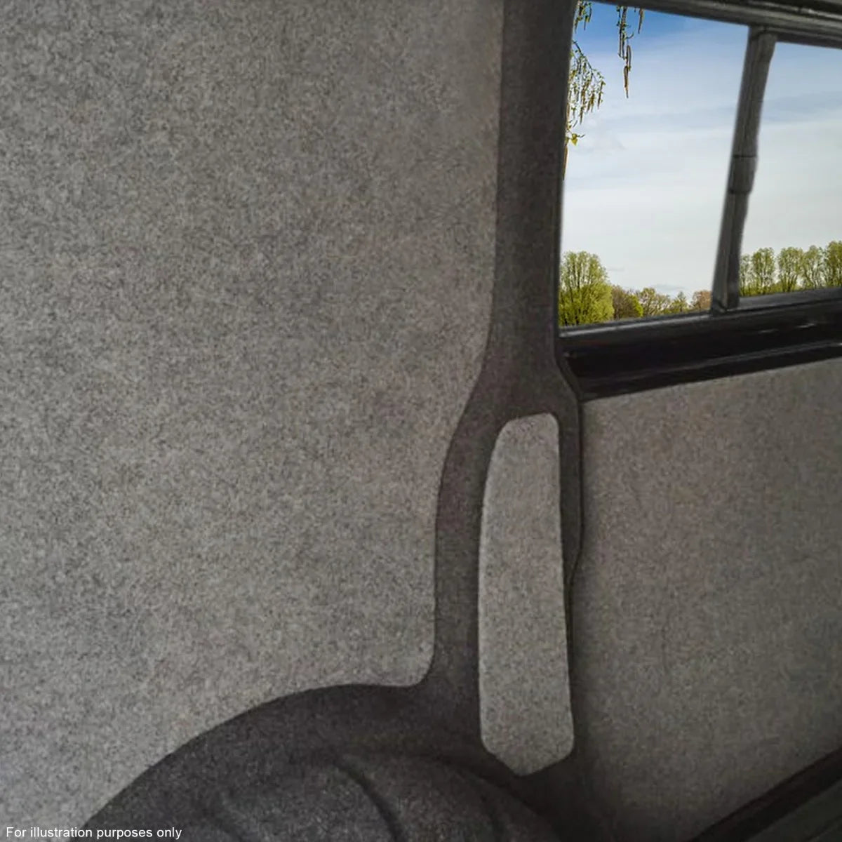 Van Carpet Lining Anthracite Grey