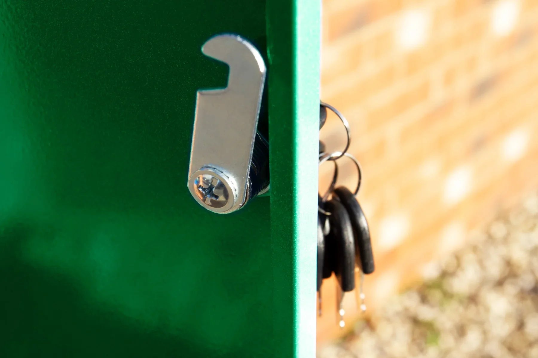 Green Parcel Post Box