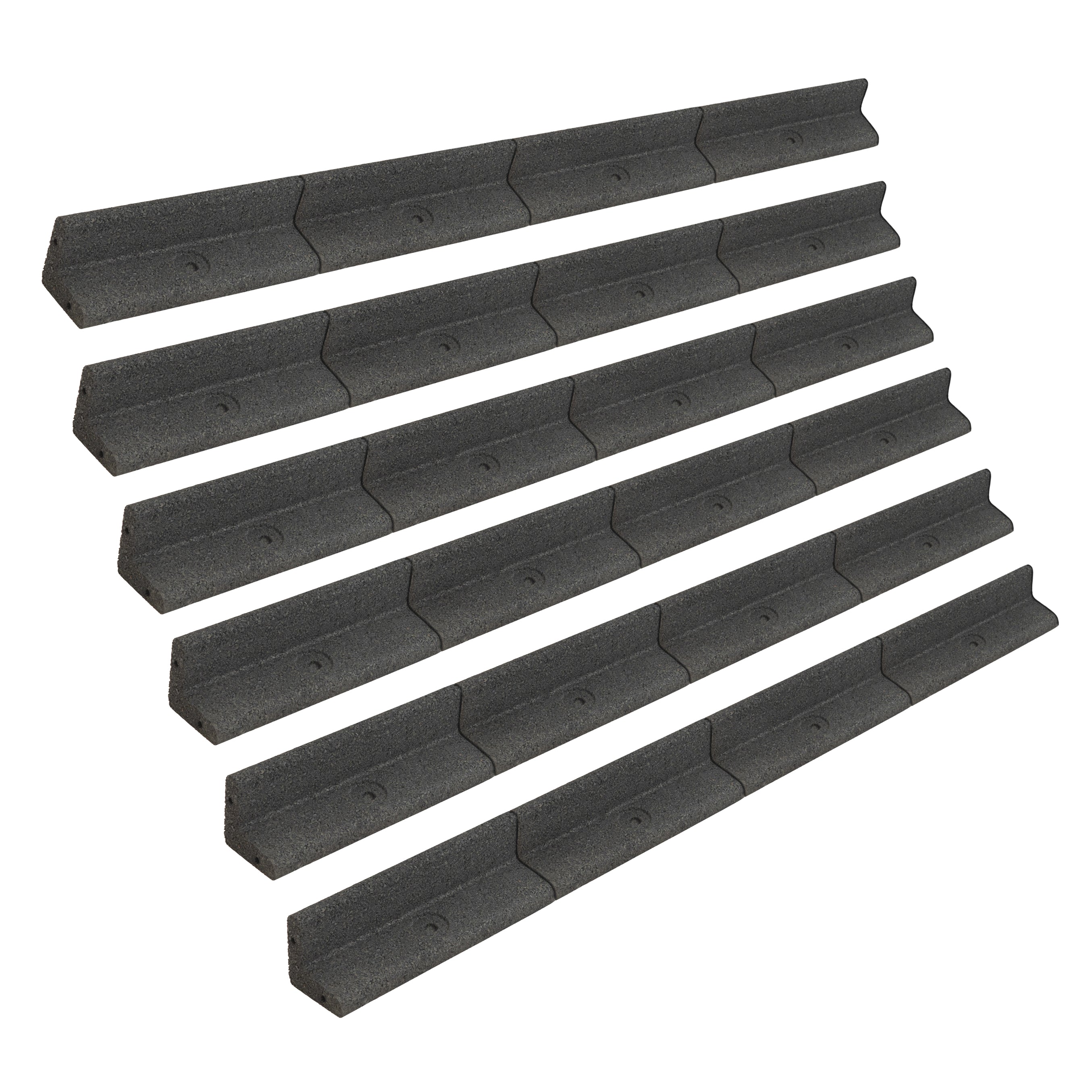 Flexible Lawn Edging 7.2m - Grey