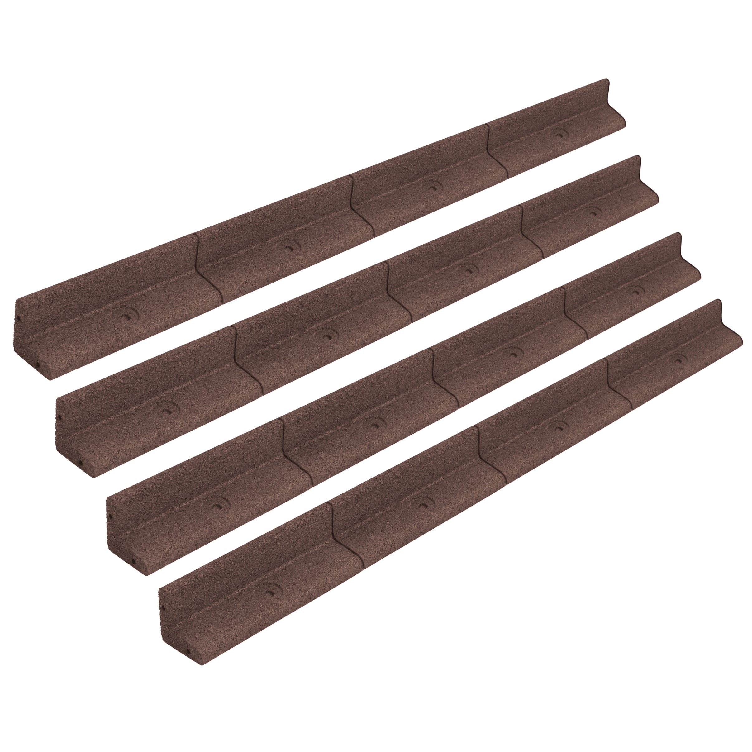 Flexible Lawn Edging 4.8m - Brown