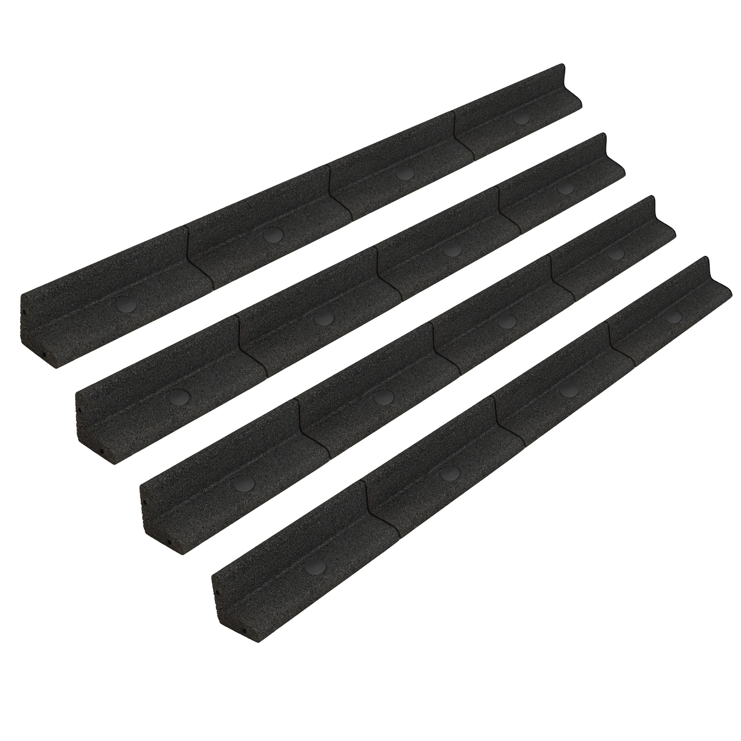 Flexible Lawn Edging 4.8m - Black