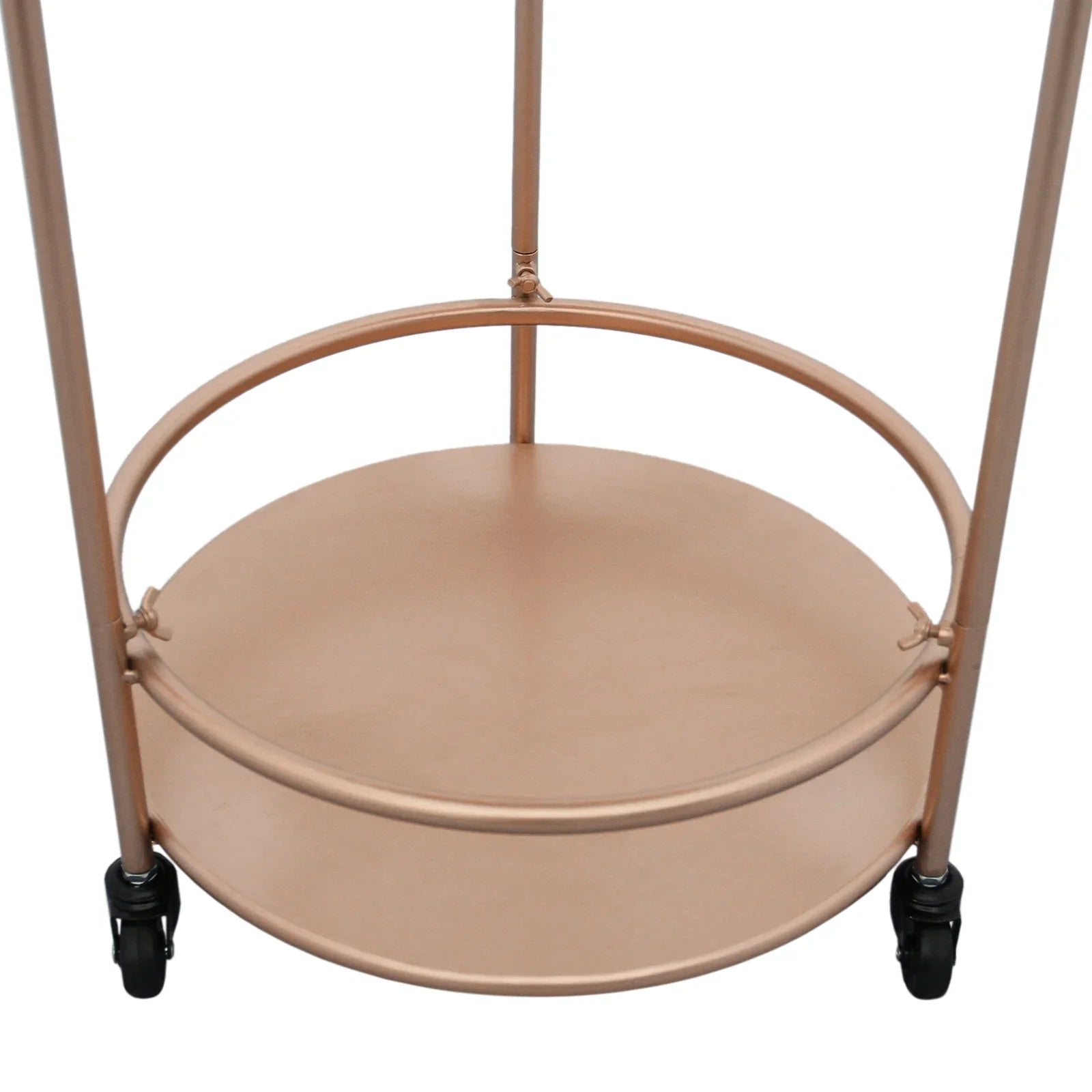Rose Gold Drinks Trolley Bar Cart - Small