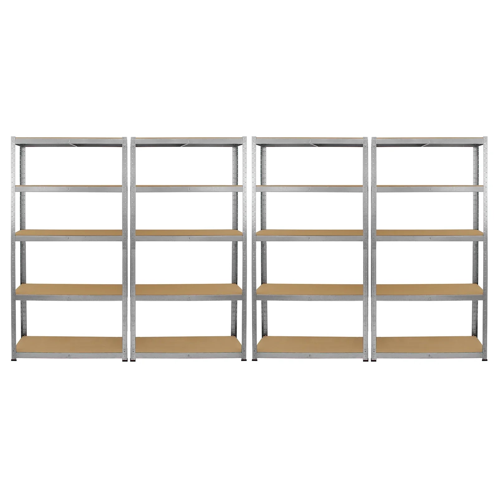 Galwix 90cm Racking Bundle: Corner Shelving and 4 Garage Racking Bays