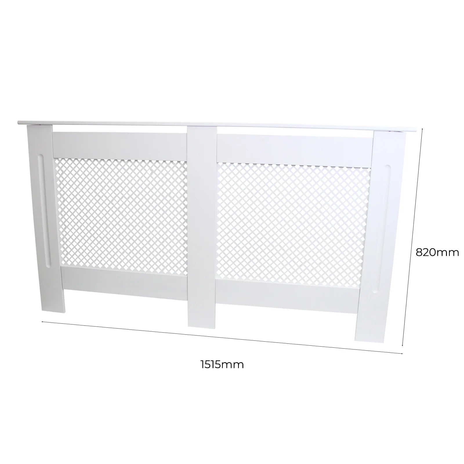 Radiator Cover MDF White 1515mm