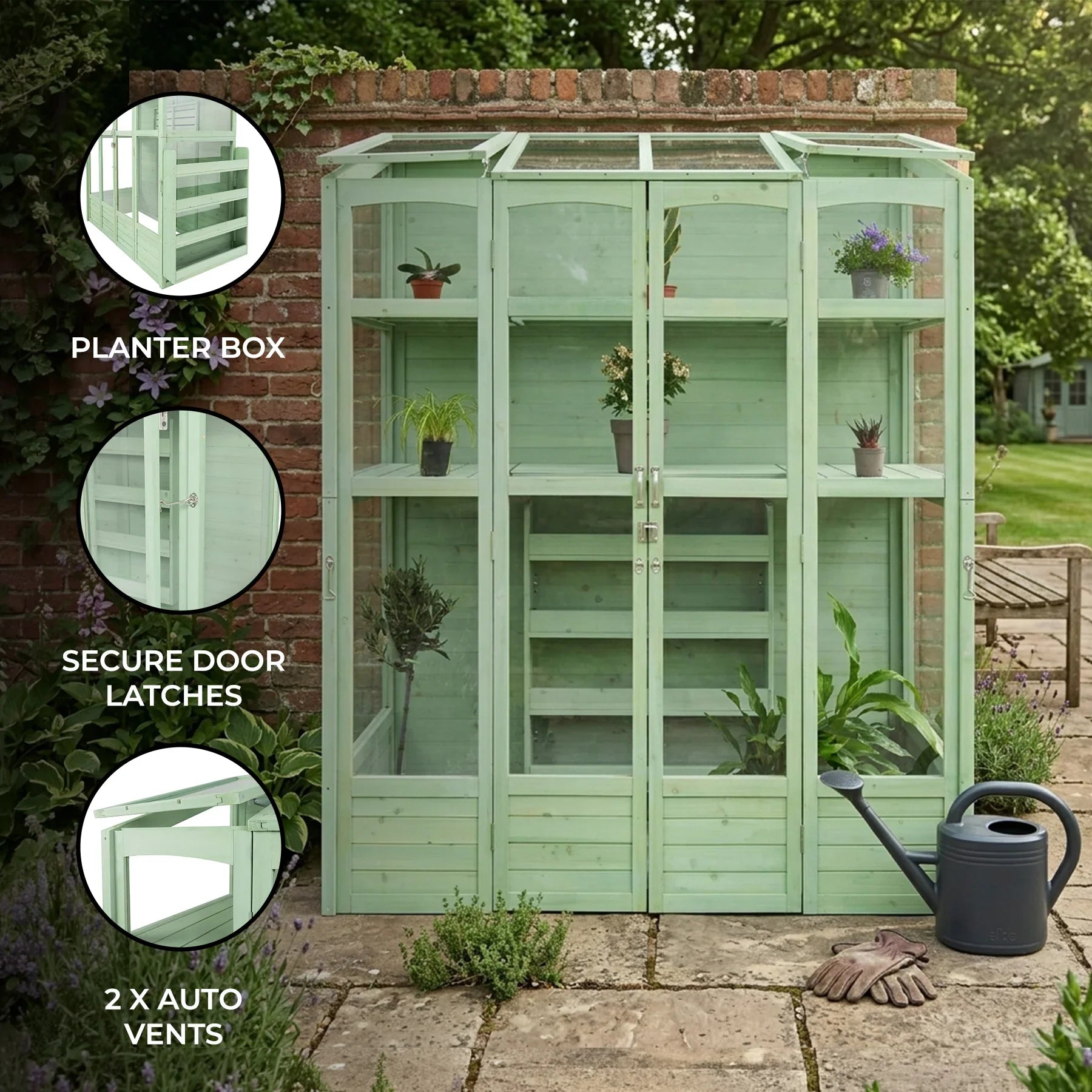 Victorian Greenhouse - Green