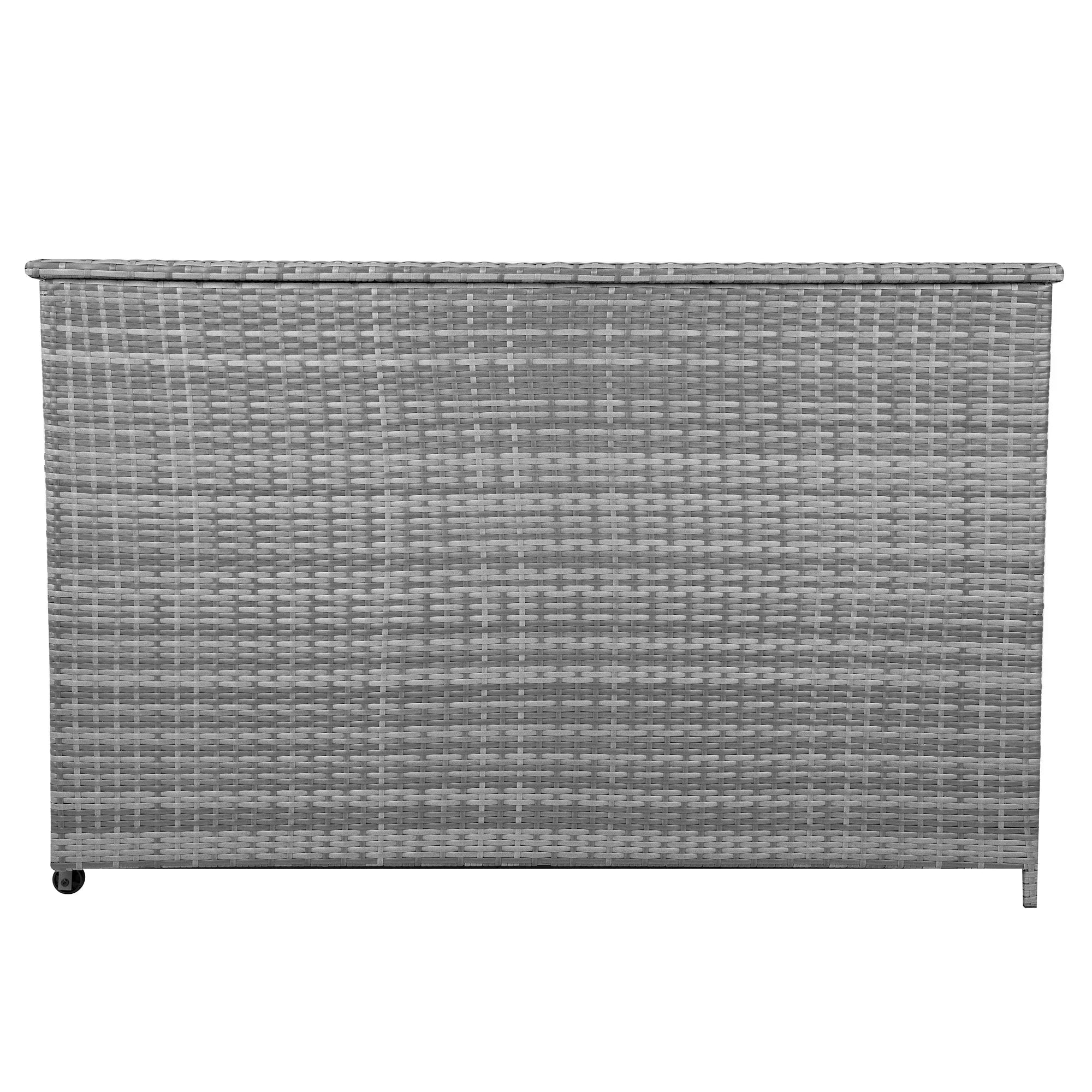 Rattan Cushion Storage Box 996L - Grey