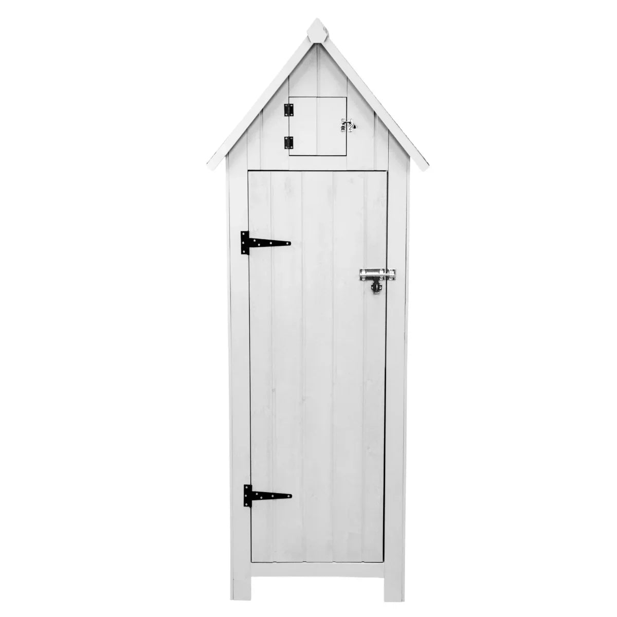 Wooden Garden Shed – White