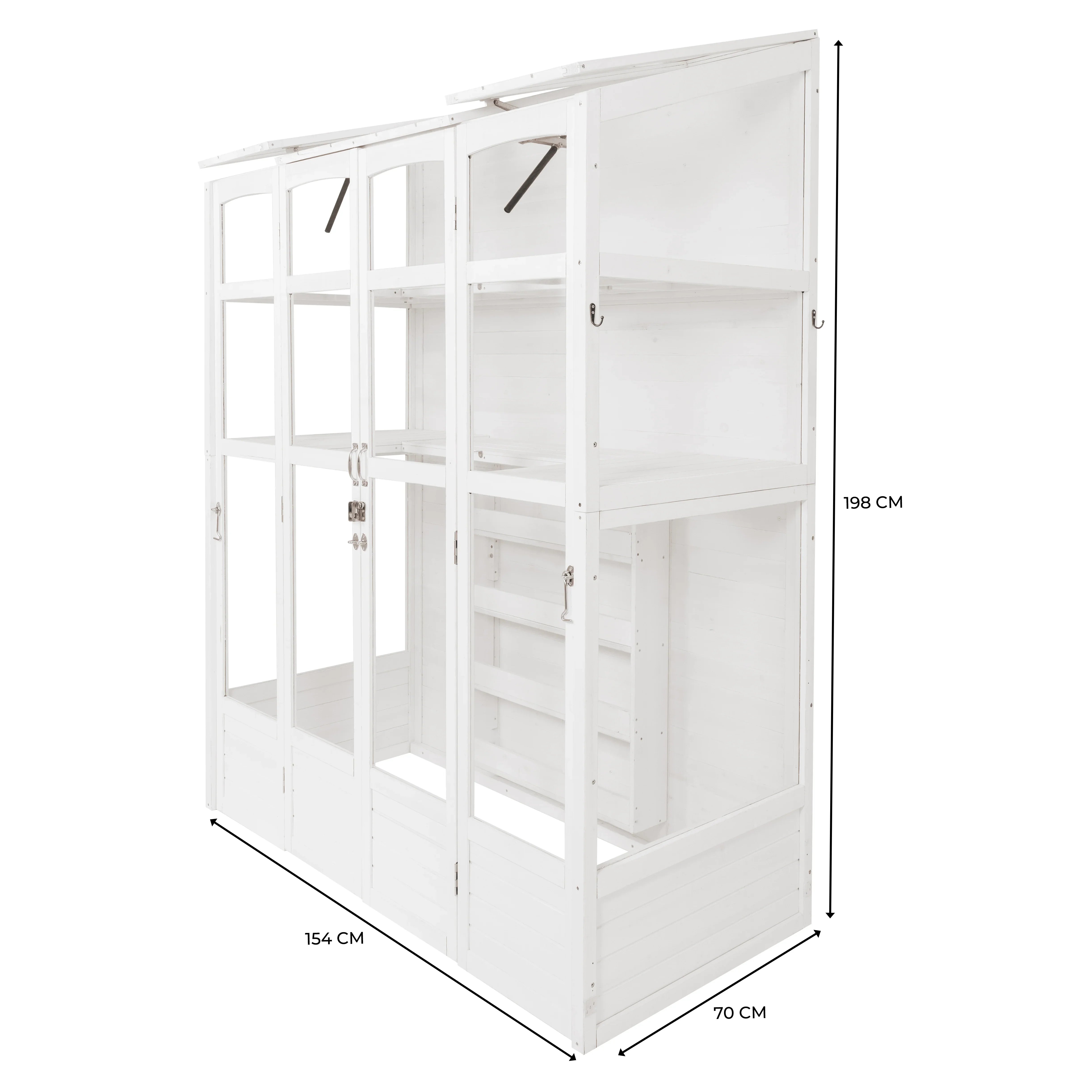 Victorian Greenhouse - White