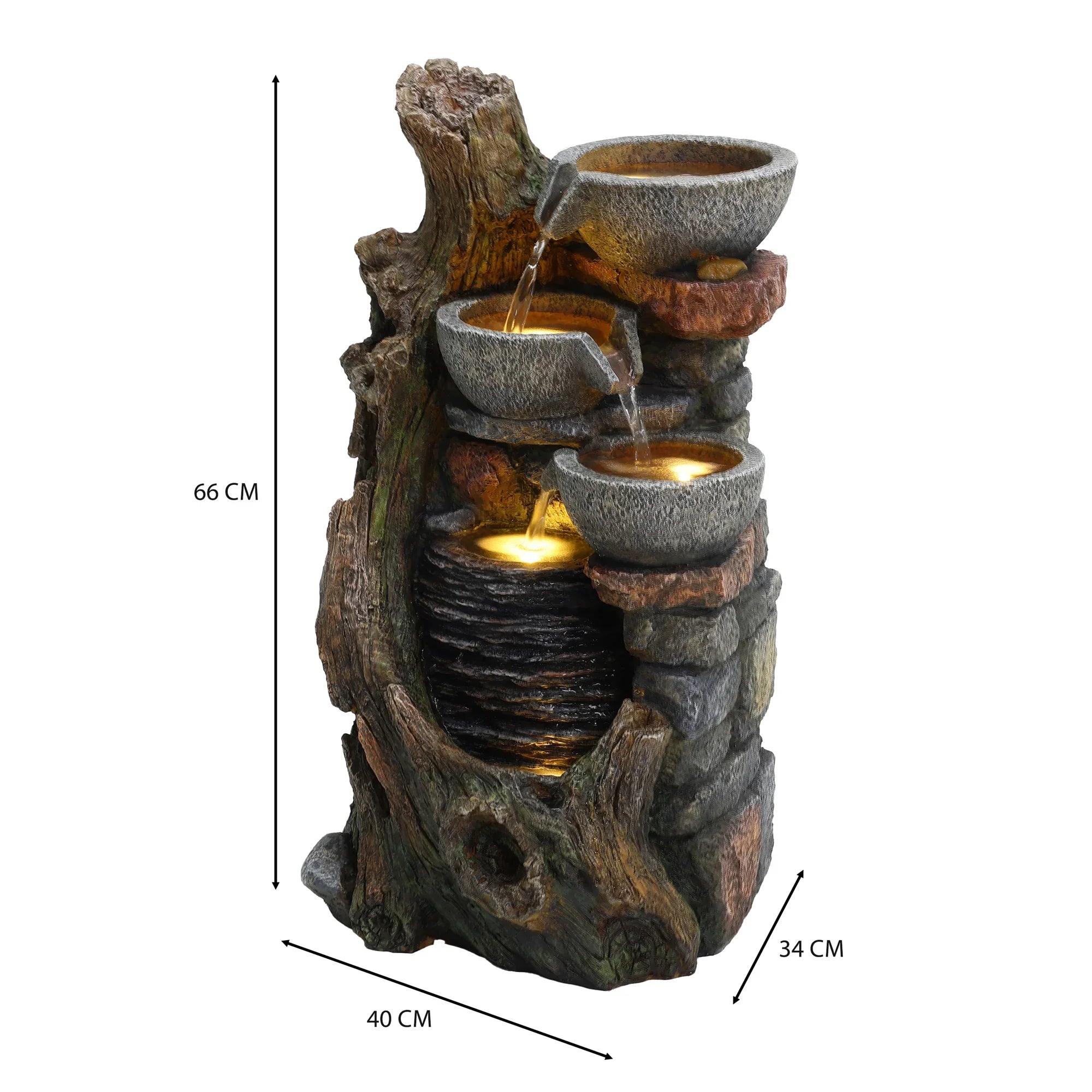 Electric Water Feature - Rustic Brook