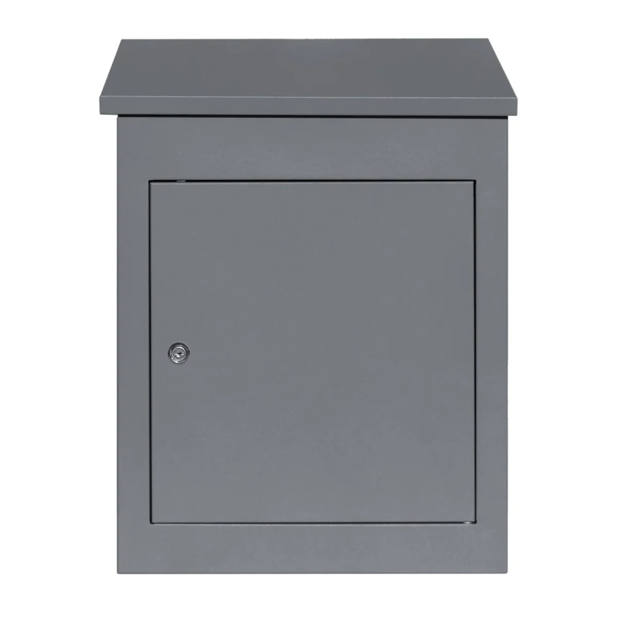 Grey Anti-Theft Parcel Post Box