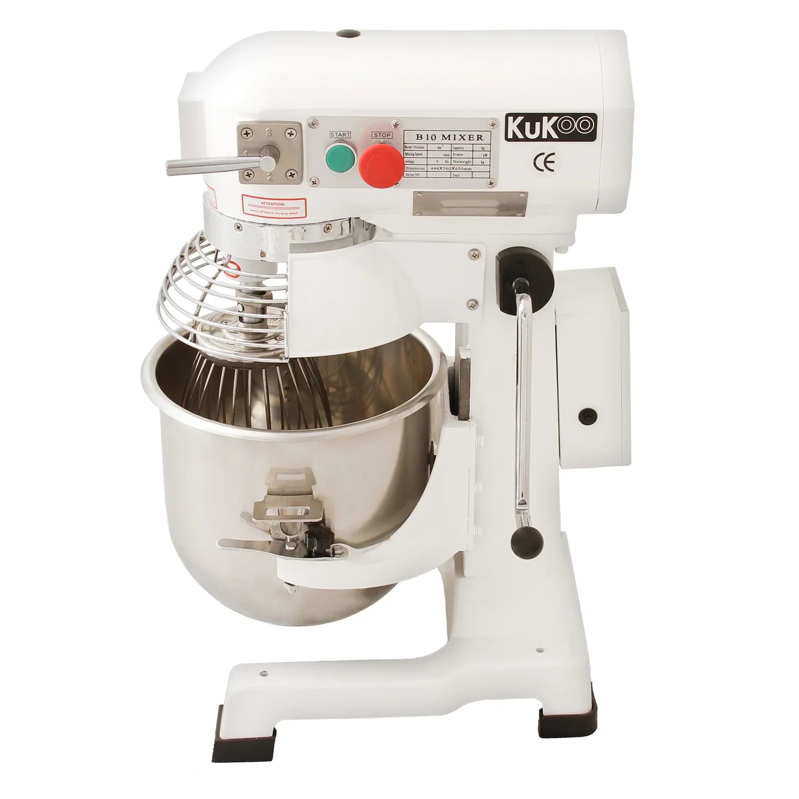 Commercial Planetary Food Mixer / Spiral Mixer - 10L