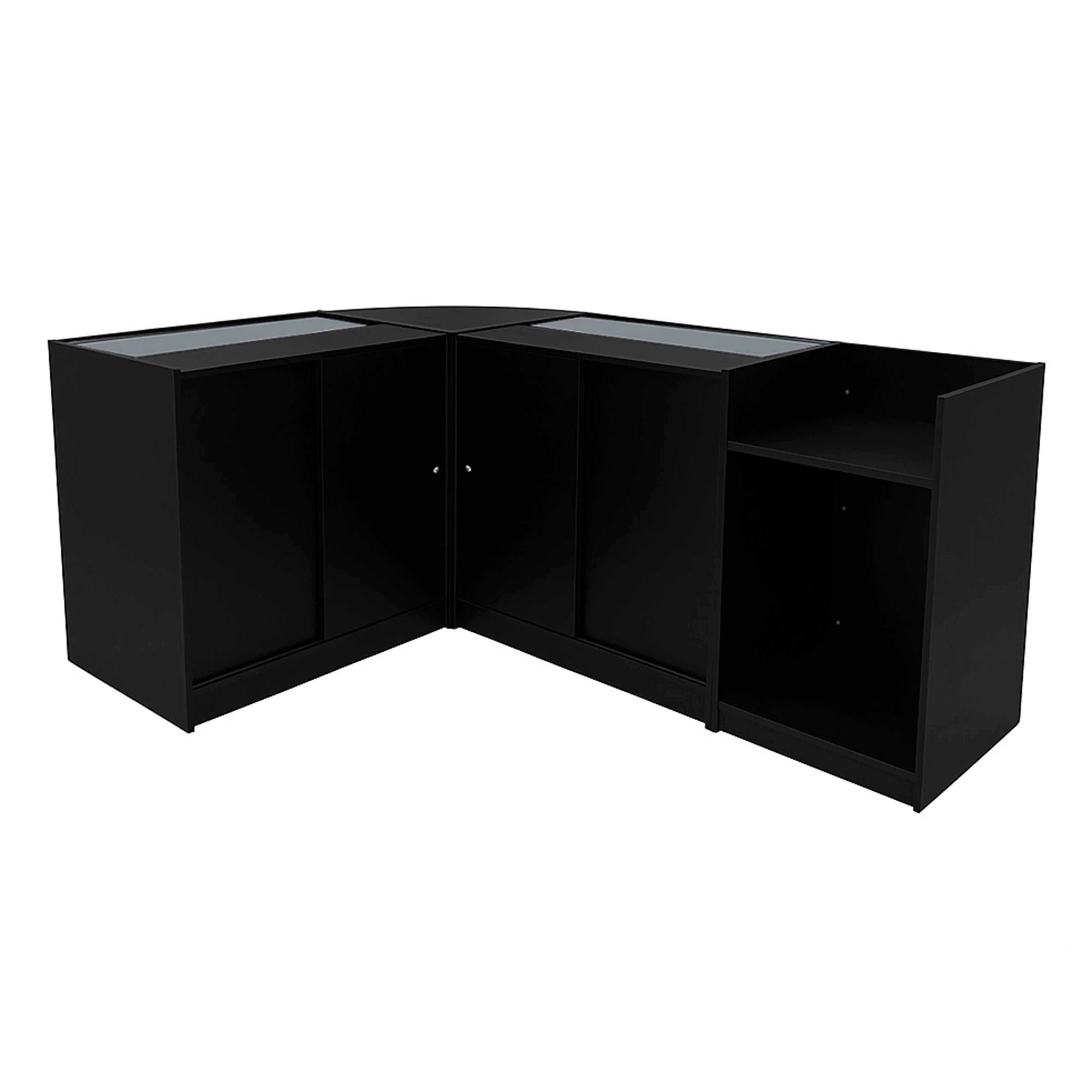 Polaris LED Shop Counter Set K900, B900, TB60 & CM60 - Black