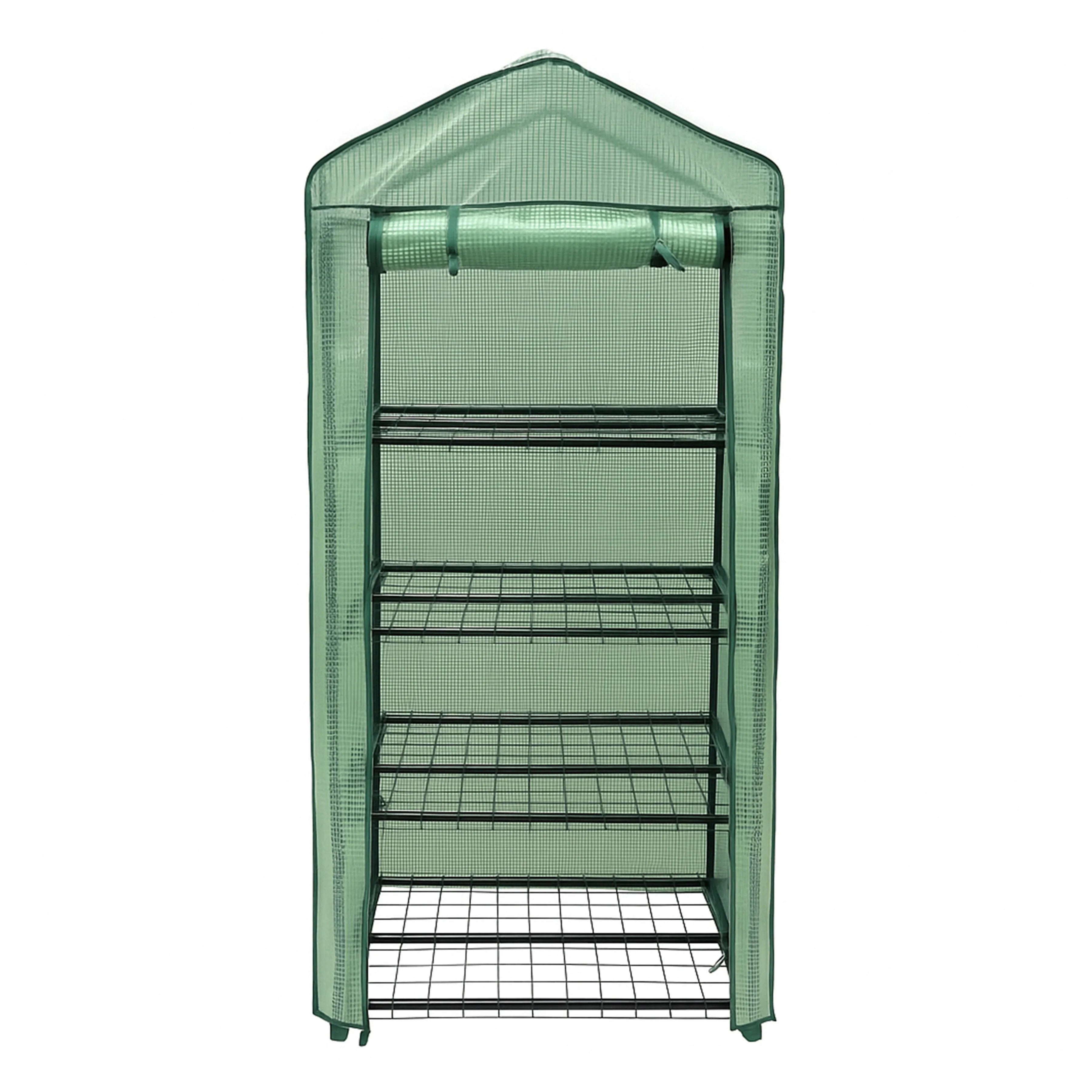 Greenhouse 4 Tier with PE Cover