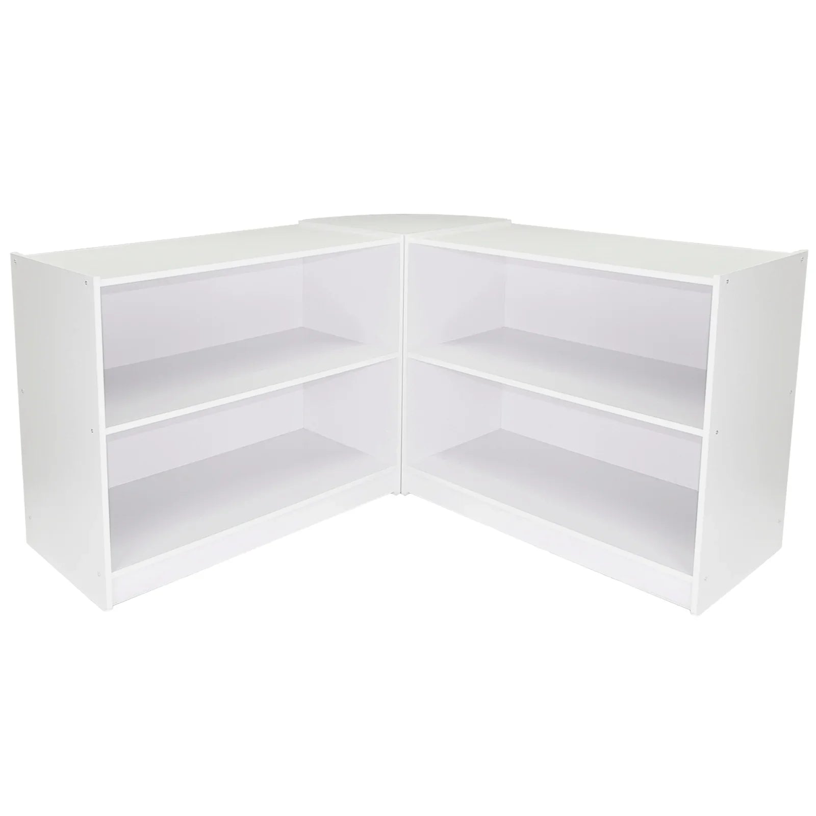 Zodiac Brilliant White Shop Counter & Retail Display Set