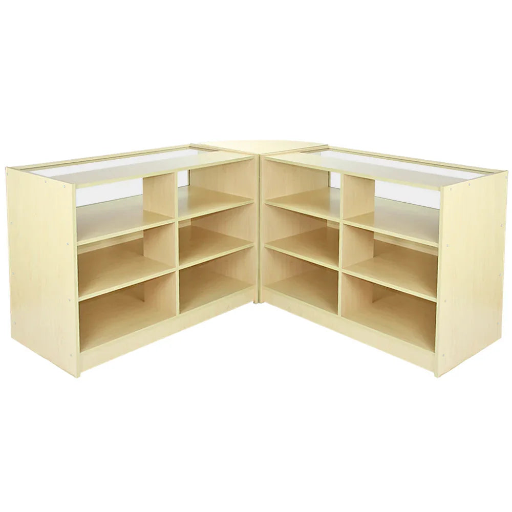 Fusion Maple Shop Counter & Retail Display Set