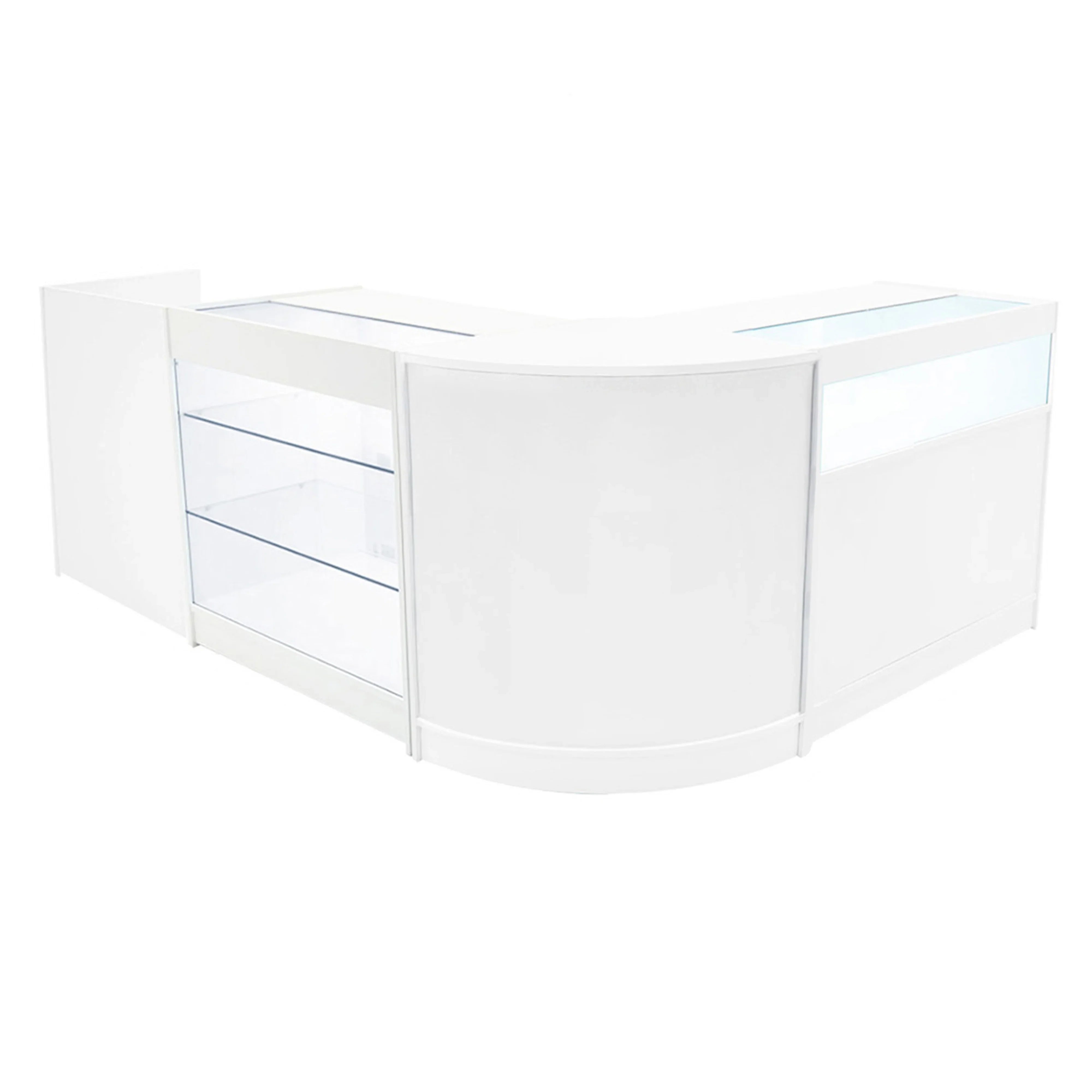 Polaris LED Shop Counter Set K900, B900, TB60 & CM60 - White