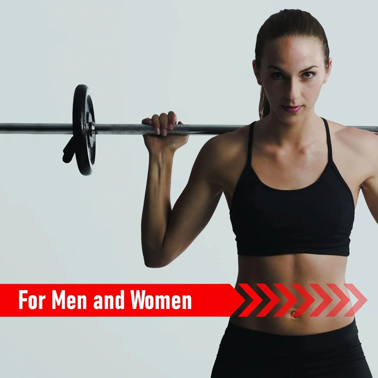 Straight Barbell Bar - 1" Standard 1.2m with Spinlock