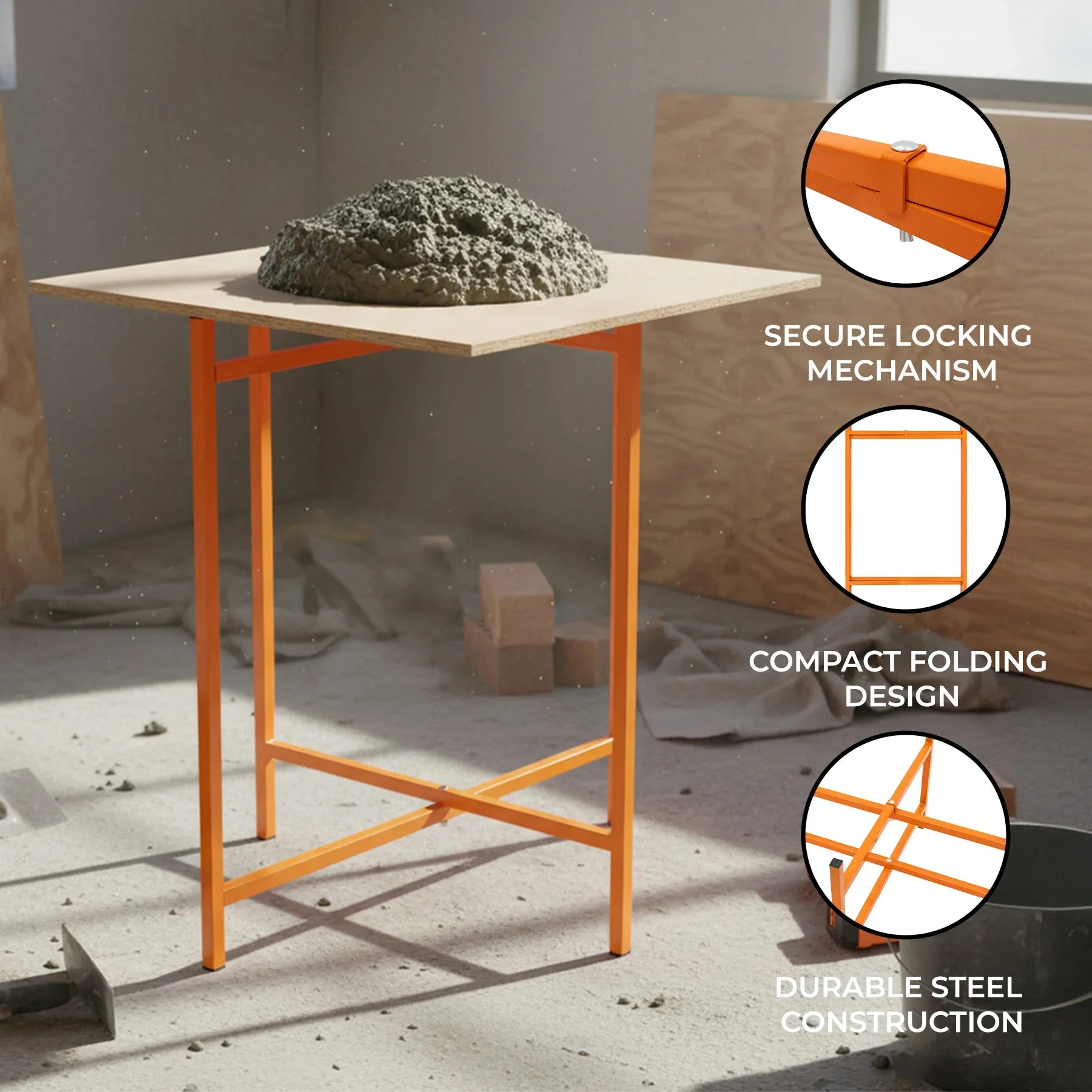 Mortar Board Stands x 10 – 750mm High