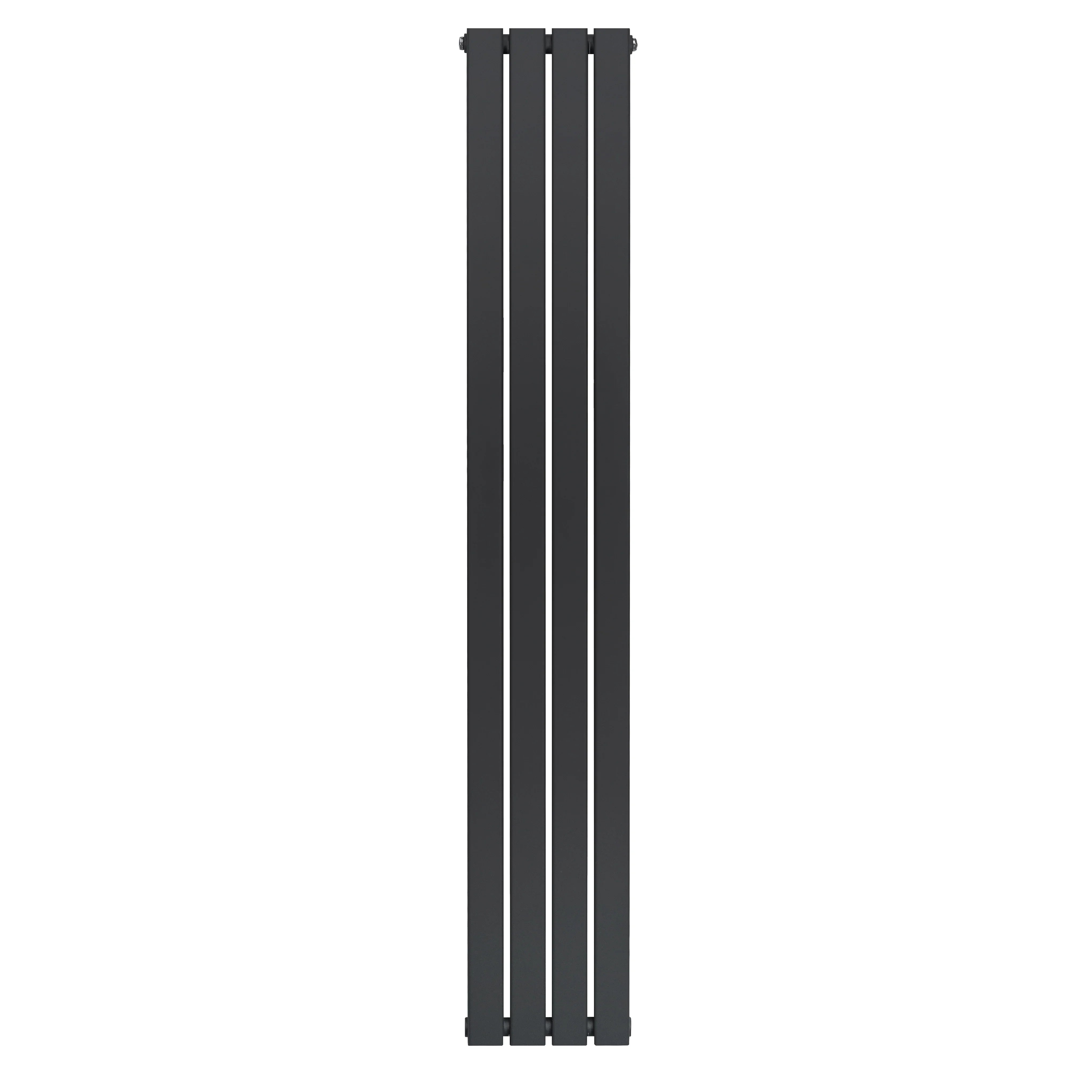Flat Single Column Radiator - 1800 x 280mm - Anthracite Grey