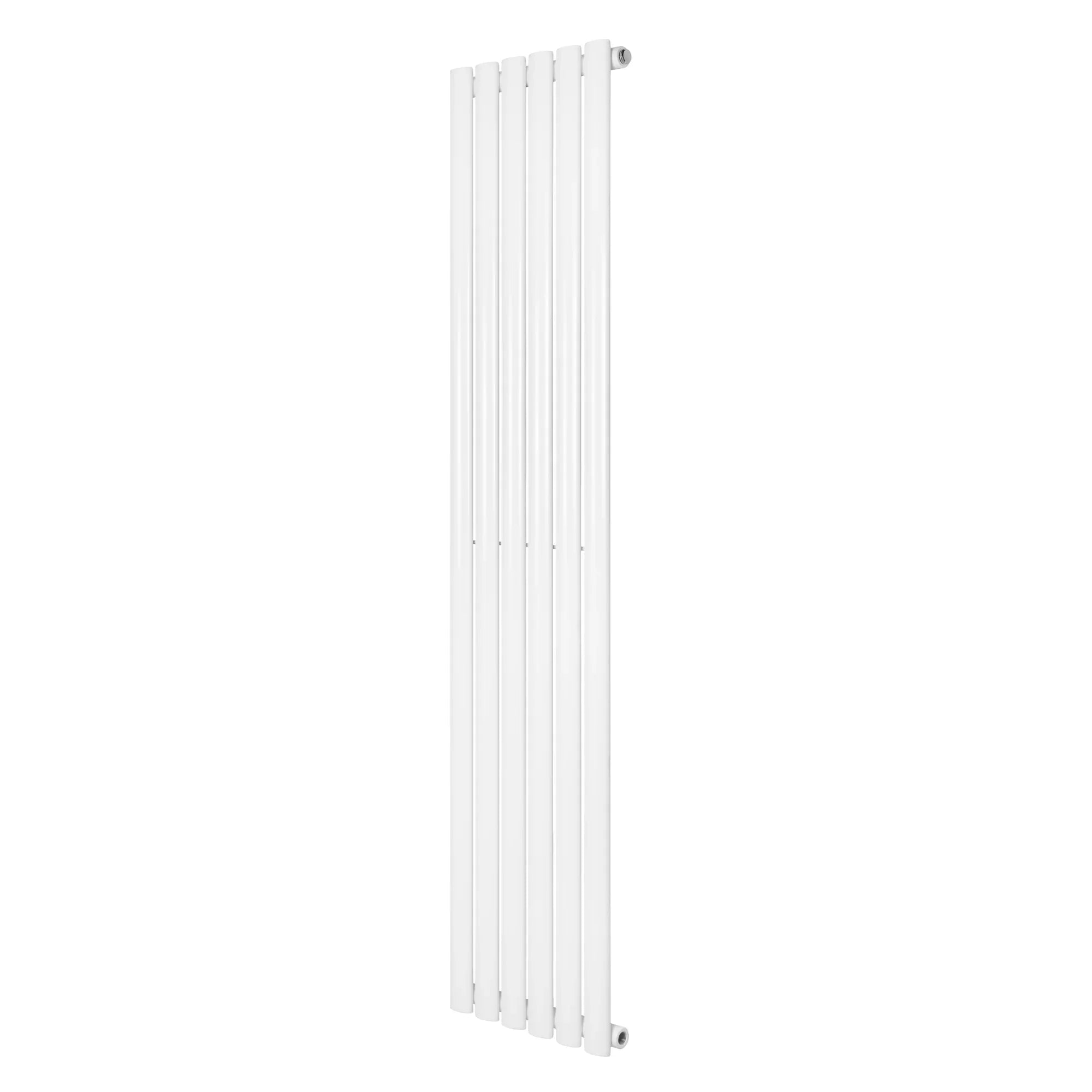 Oval Single Column Radiator - 1600 x 360mm - White