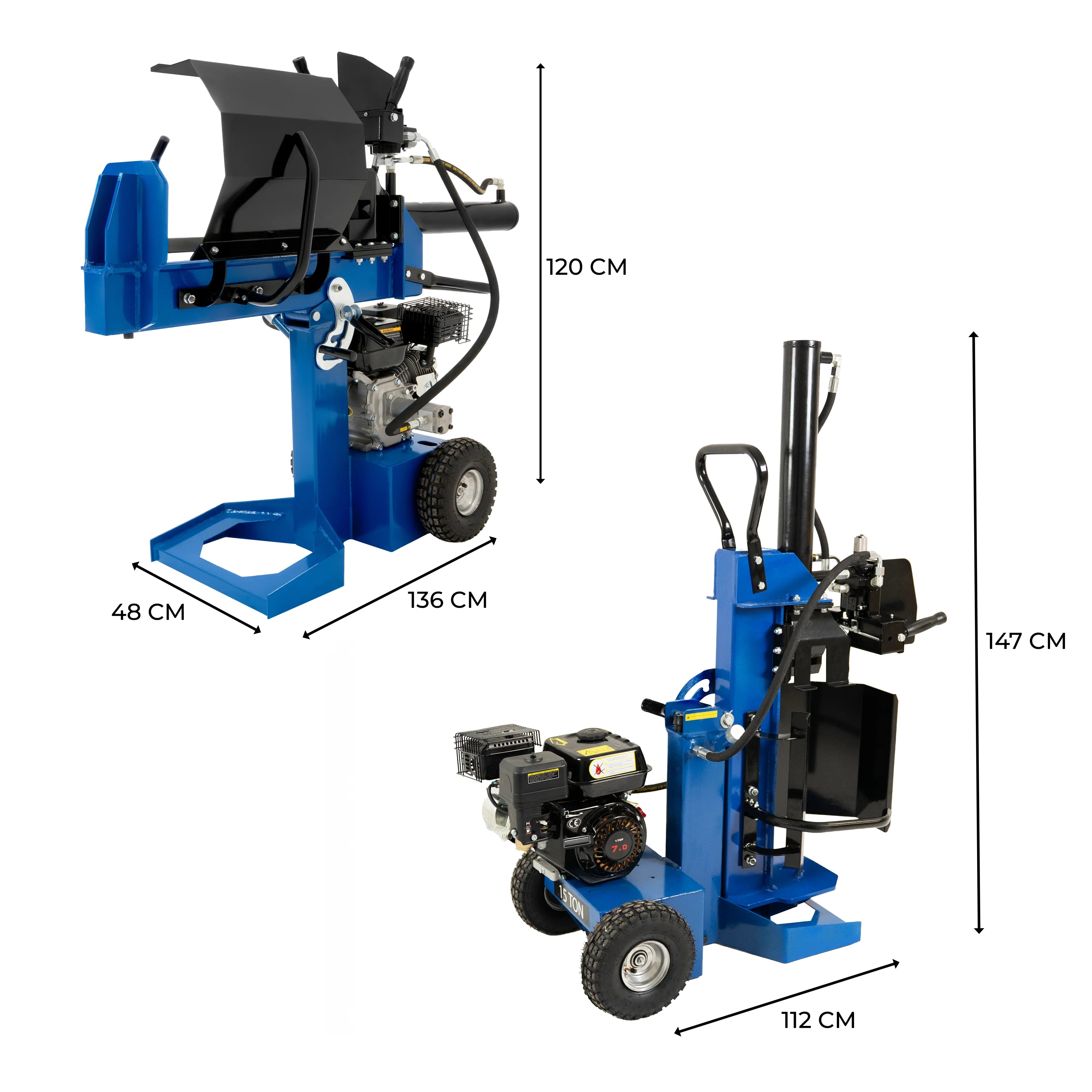 15T Log Splitter