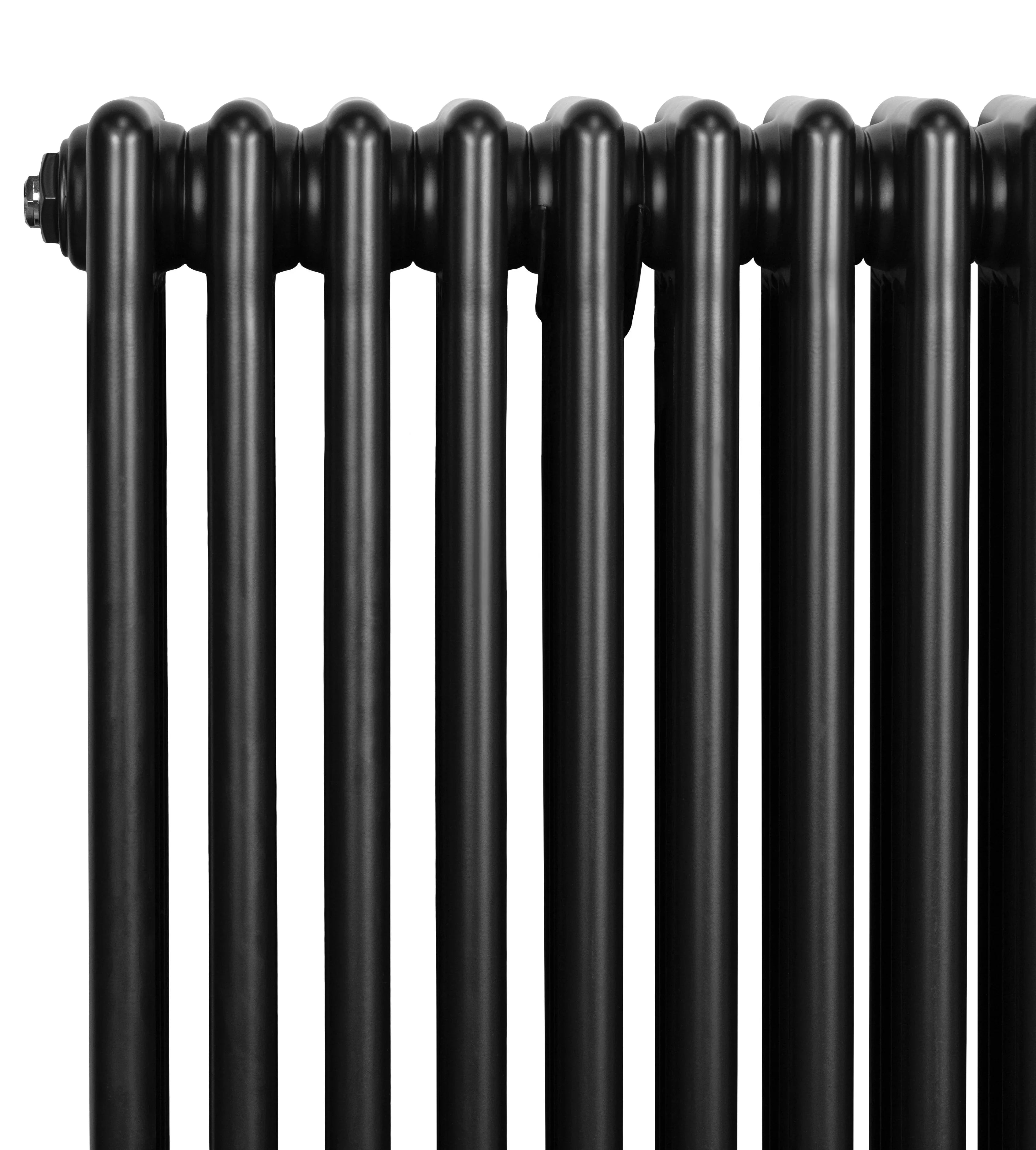 Traditional 4 Column Radiator - 1800 x 290mm - Black
