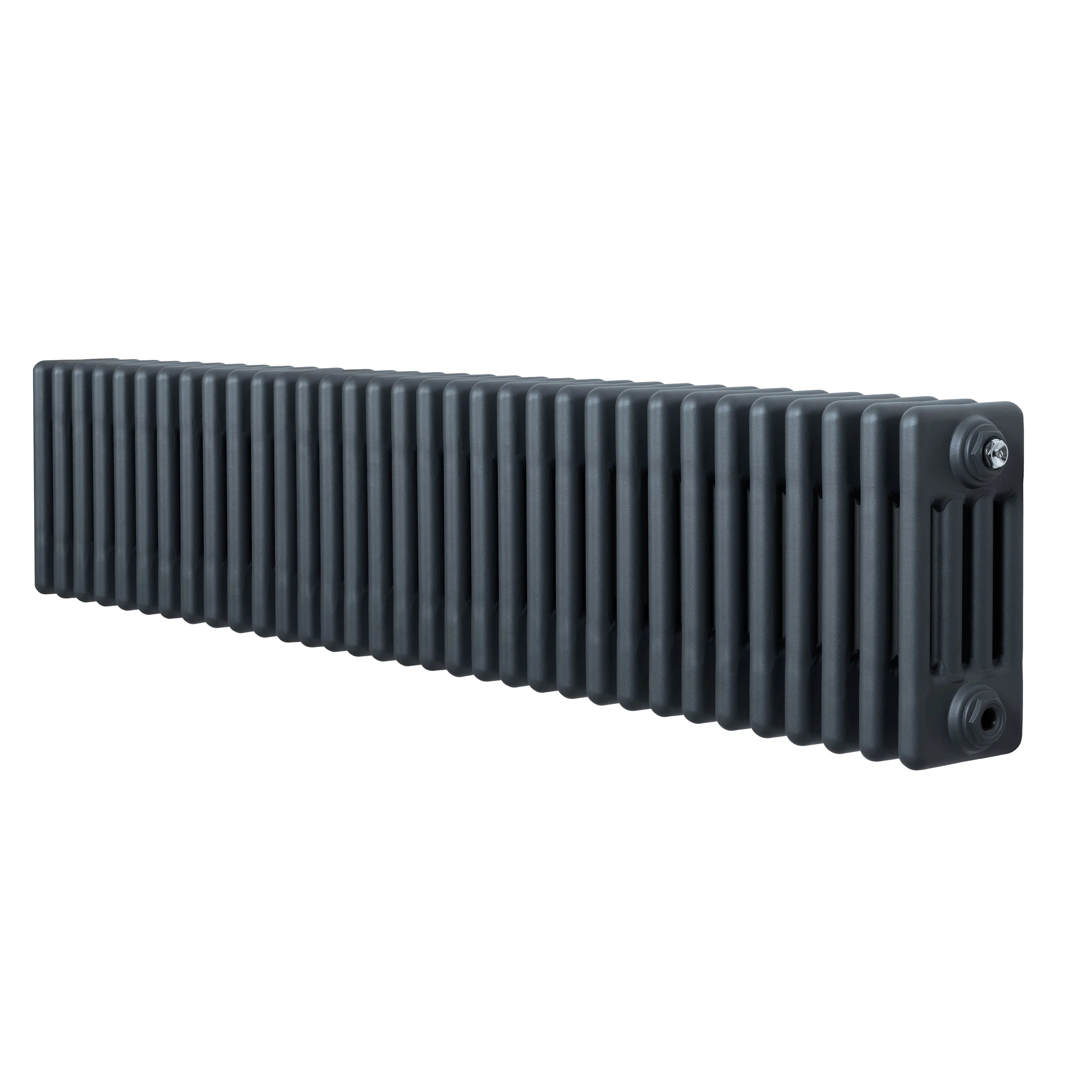 Traditional 4 Column Radiator - 300 x 1505mm - Anthracite