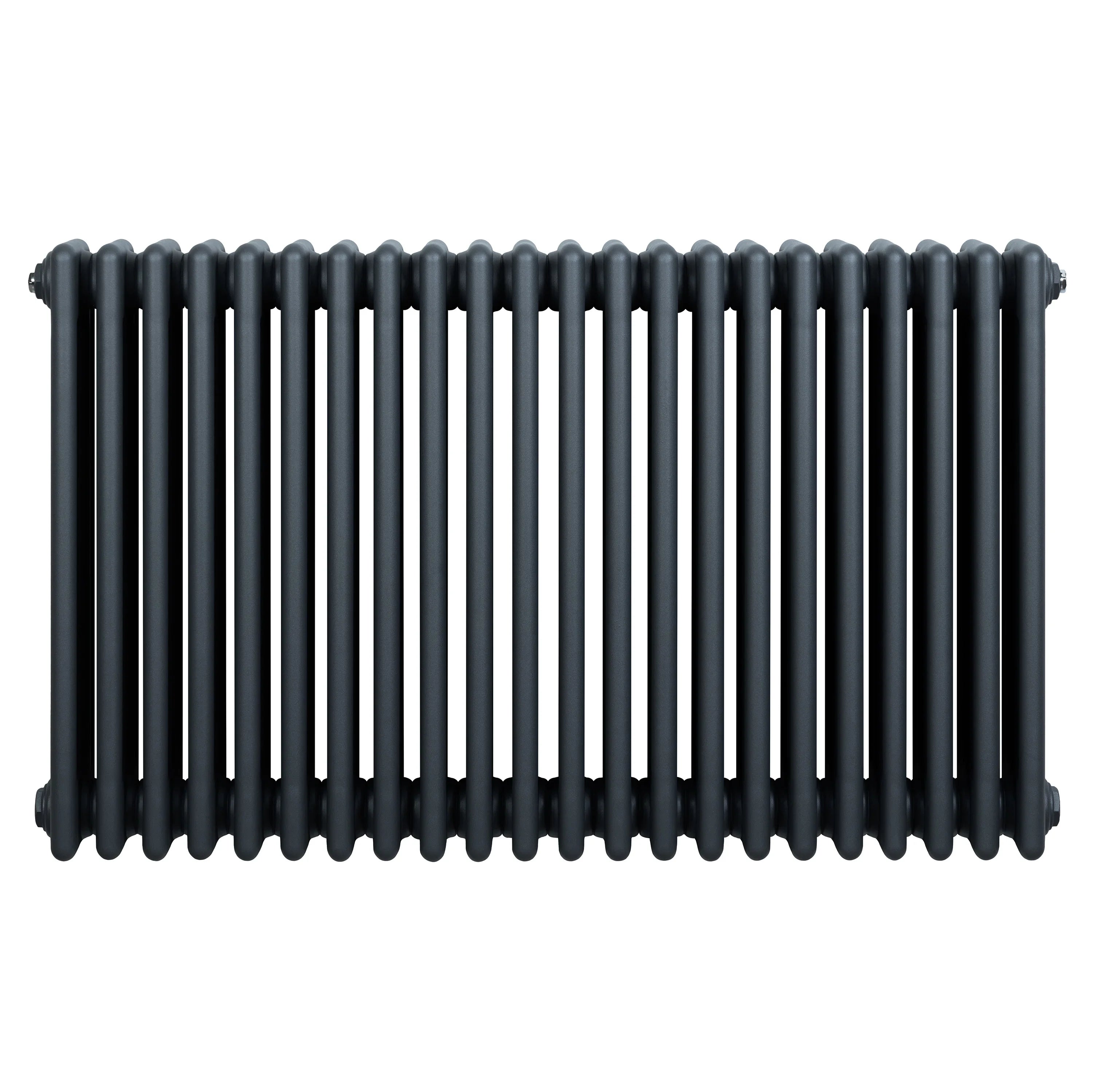 Traditional 4 Column Radiator - 600 x 1010mm - Anthracite Grey
