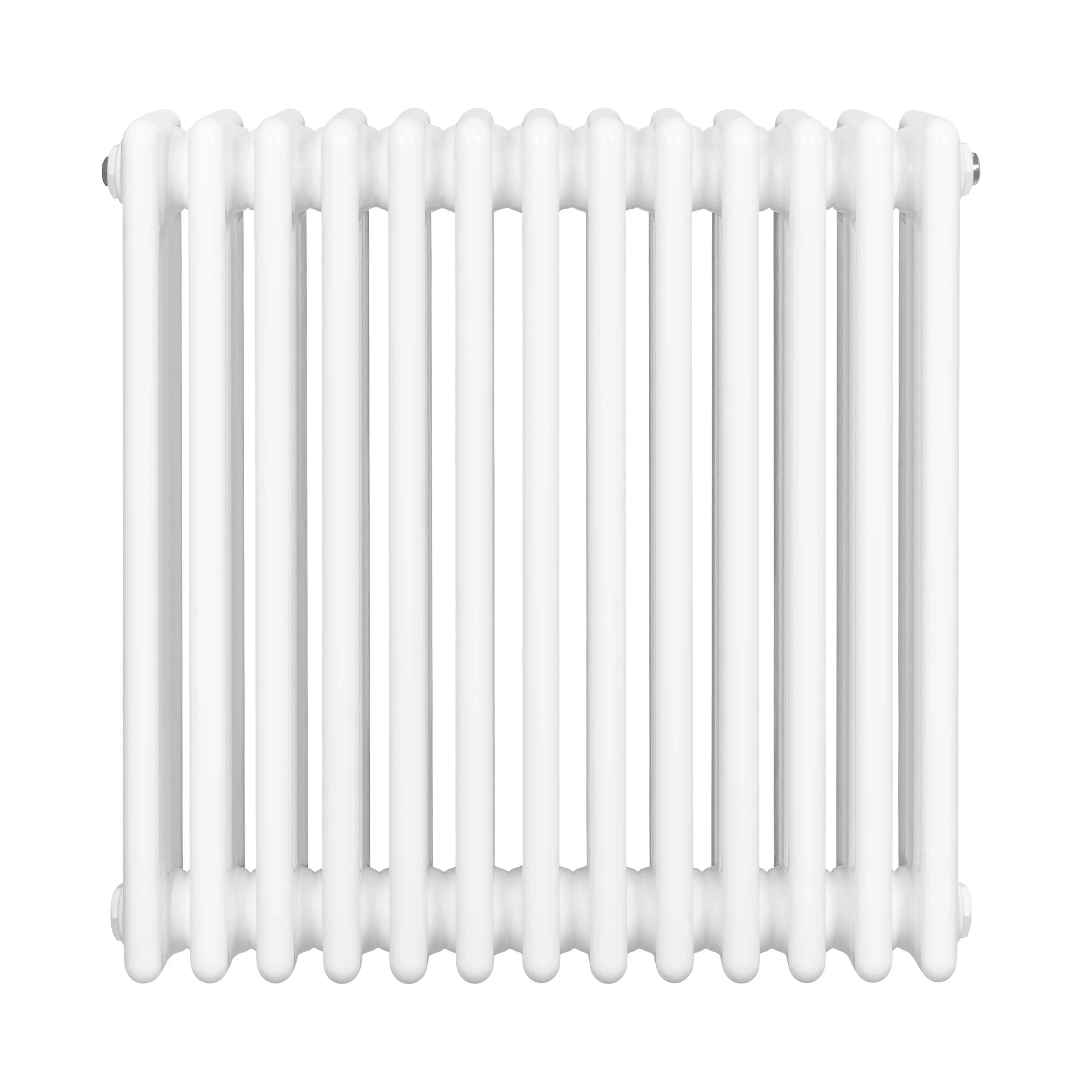 Traditional 4 Column Radiator - 600 x 605mm - White