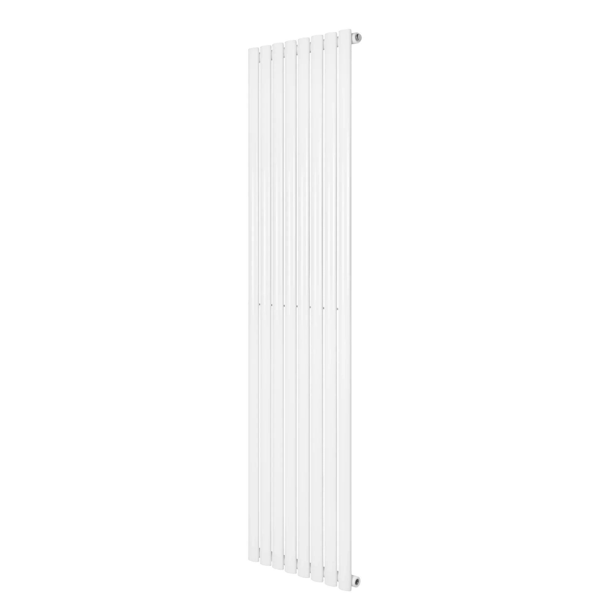 Oval Single Column Radiator - 1800 x 480mm - White