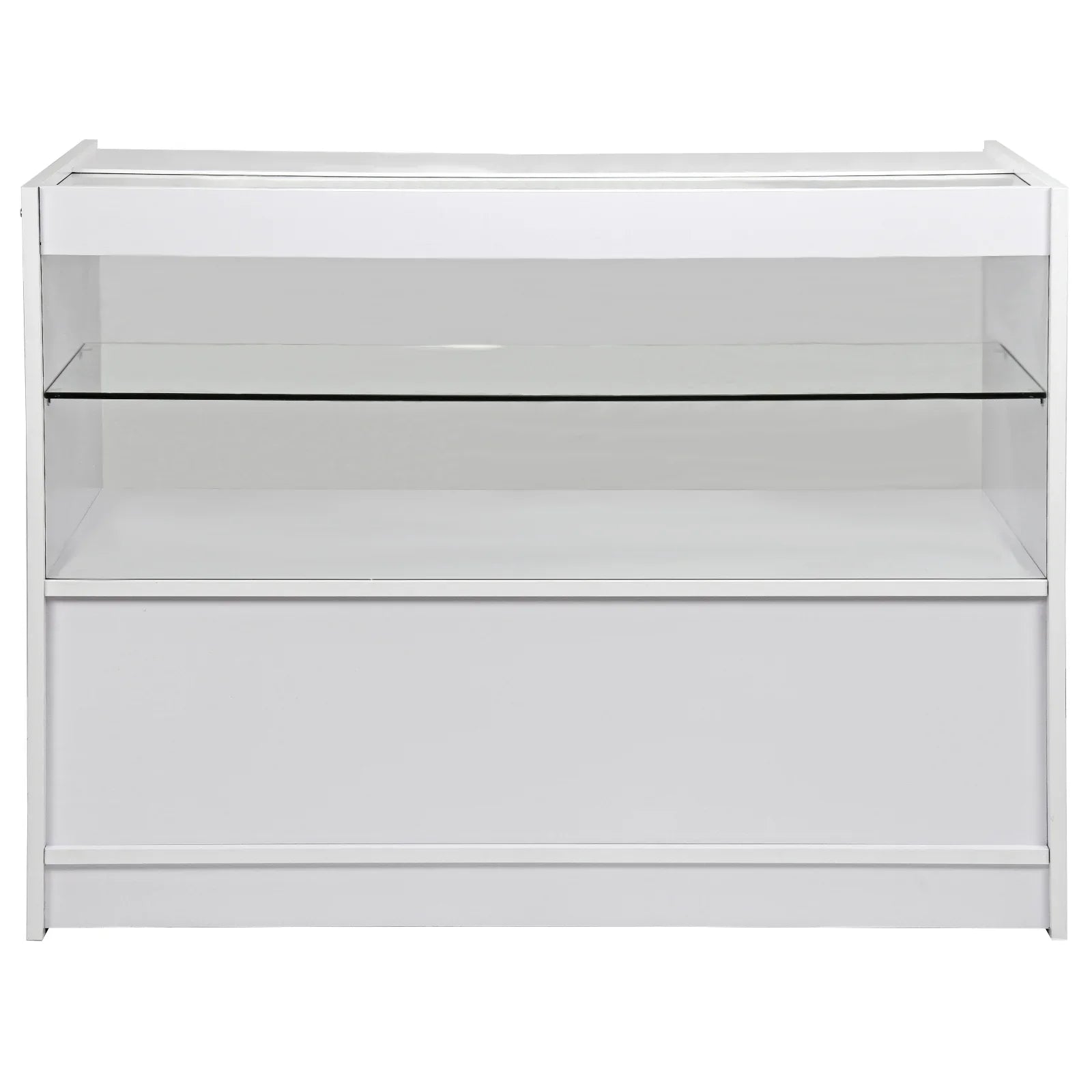 C1200 Retail Shop Counter - Brilliant White