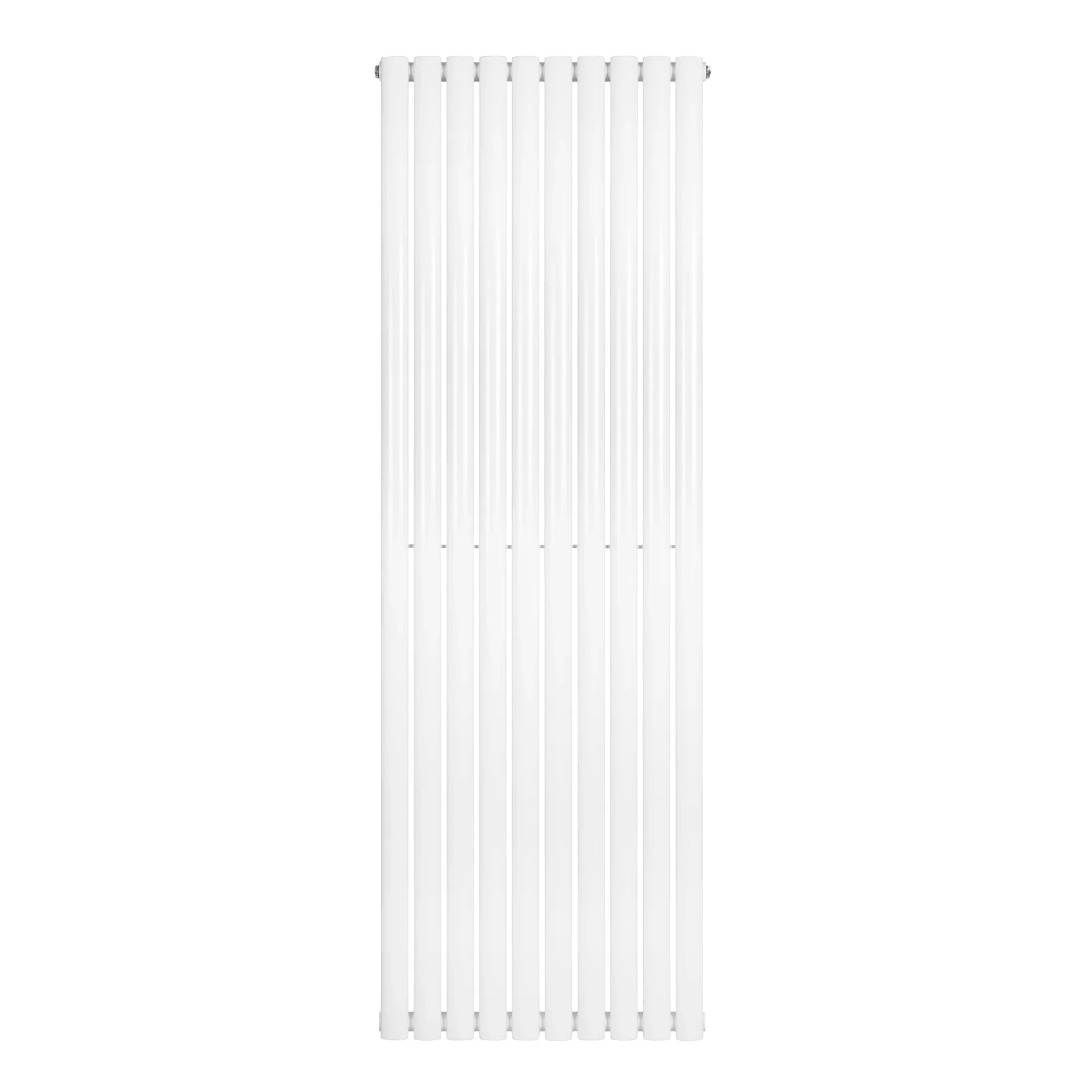 Oval Single Column Radiator - 1800 x 600mm - White