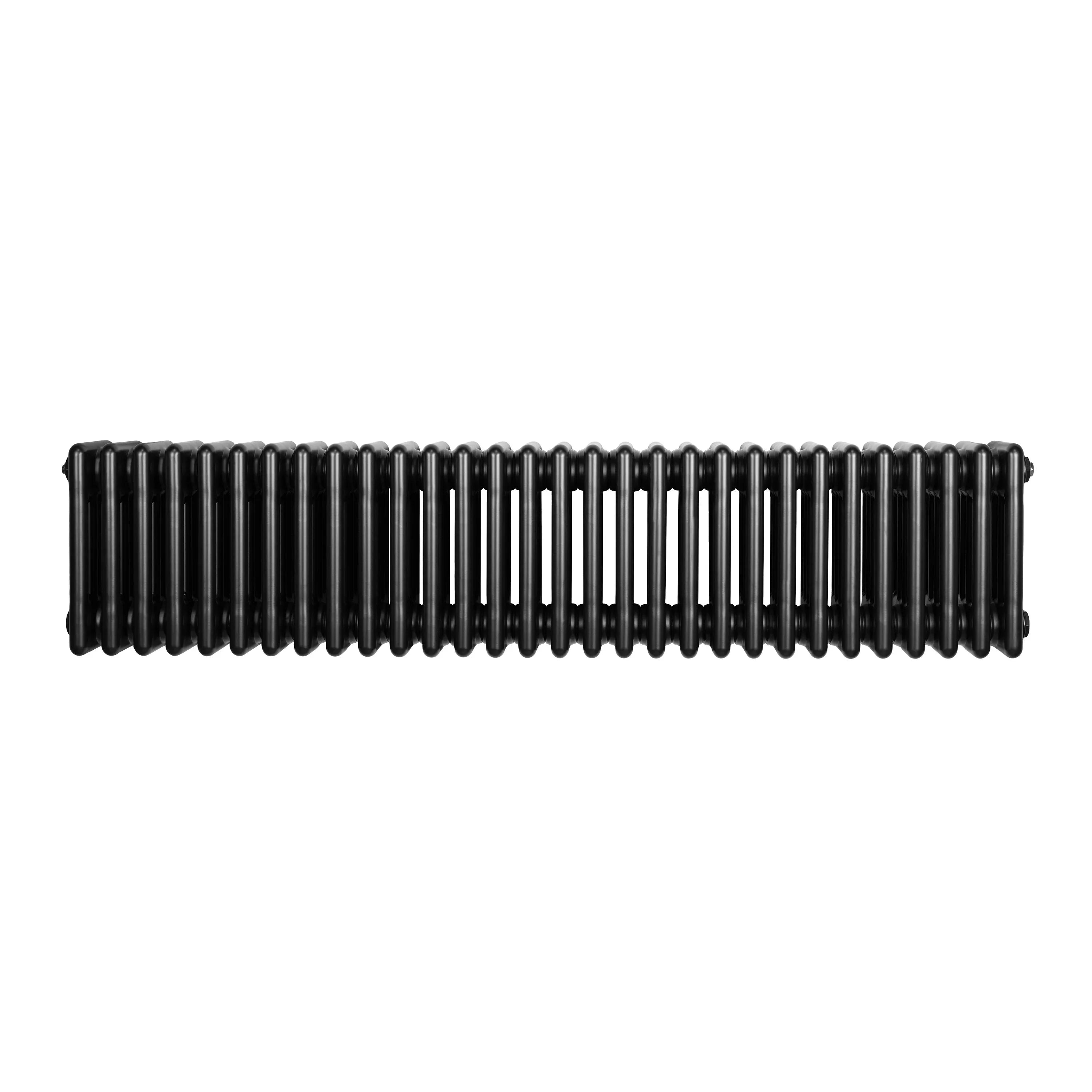 Traditional 4 Column Radiator - 300 x 1010mm – Black