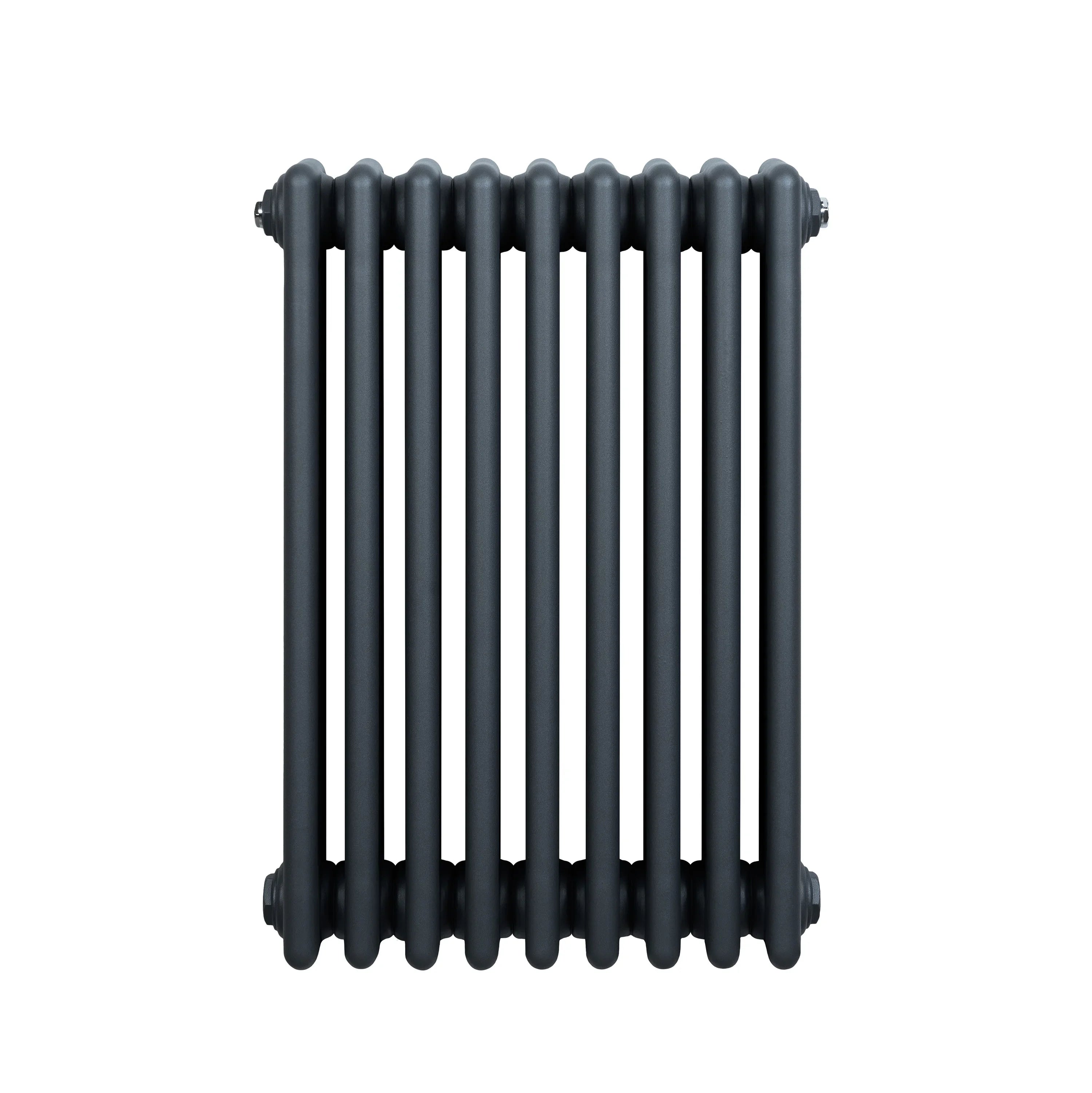 Traditional 4 Column Radiator - 600 x 425mm - Anthracite Grey