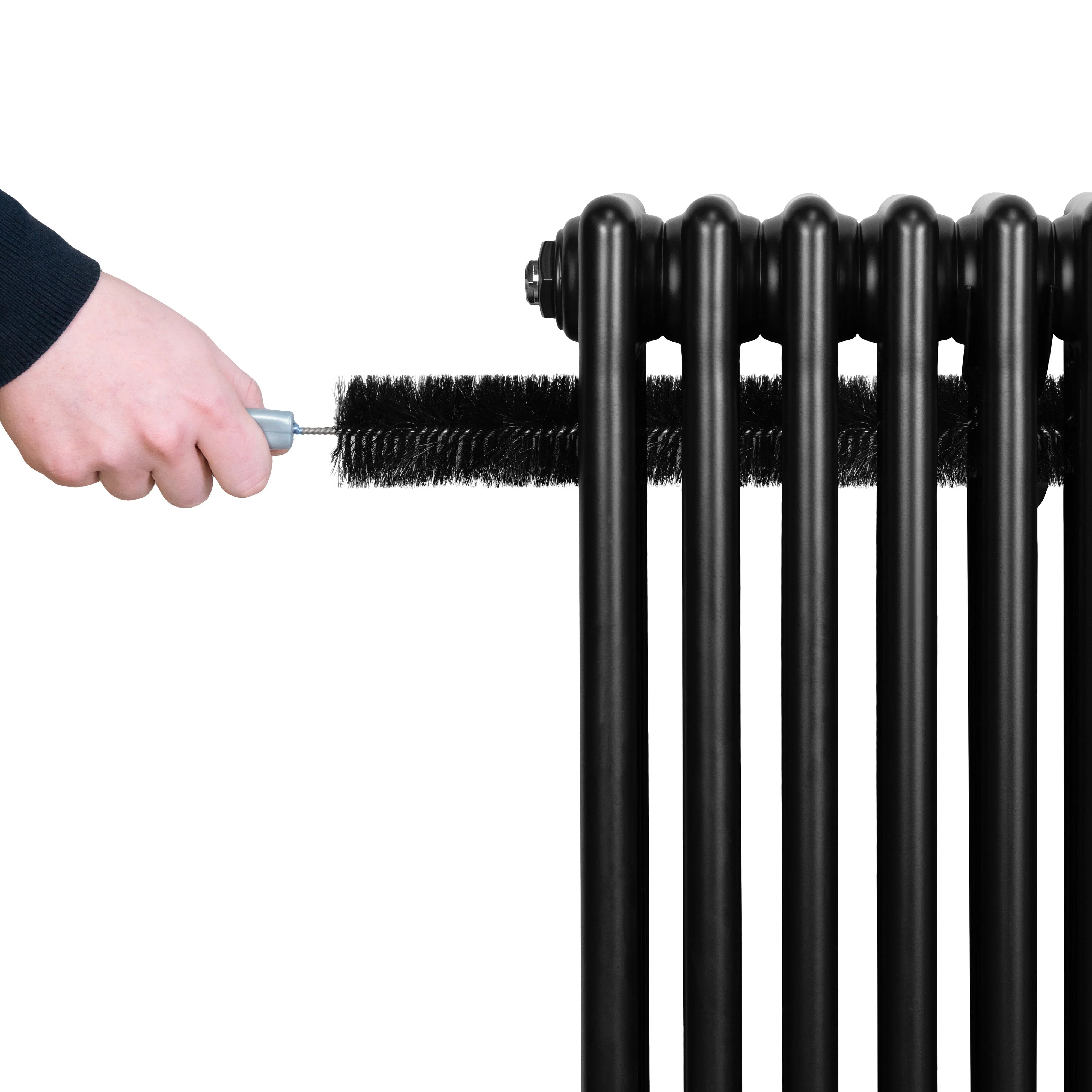 Traditional 4 Column Radiator - 300 x 1010mm – Black