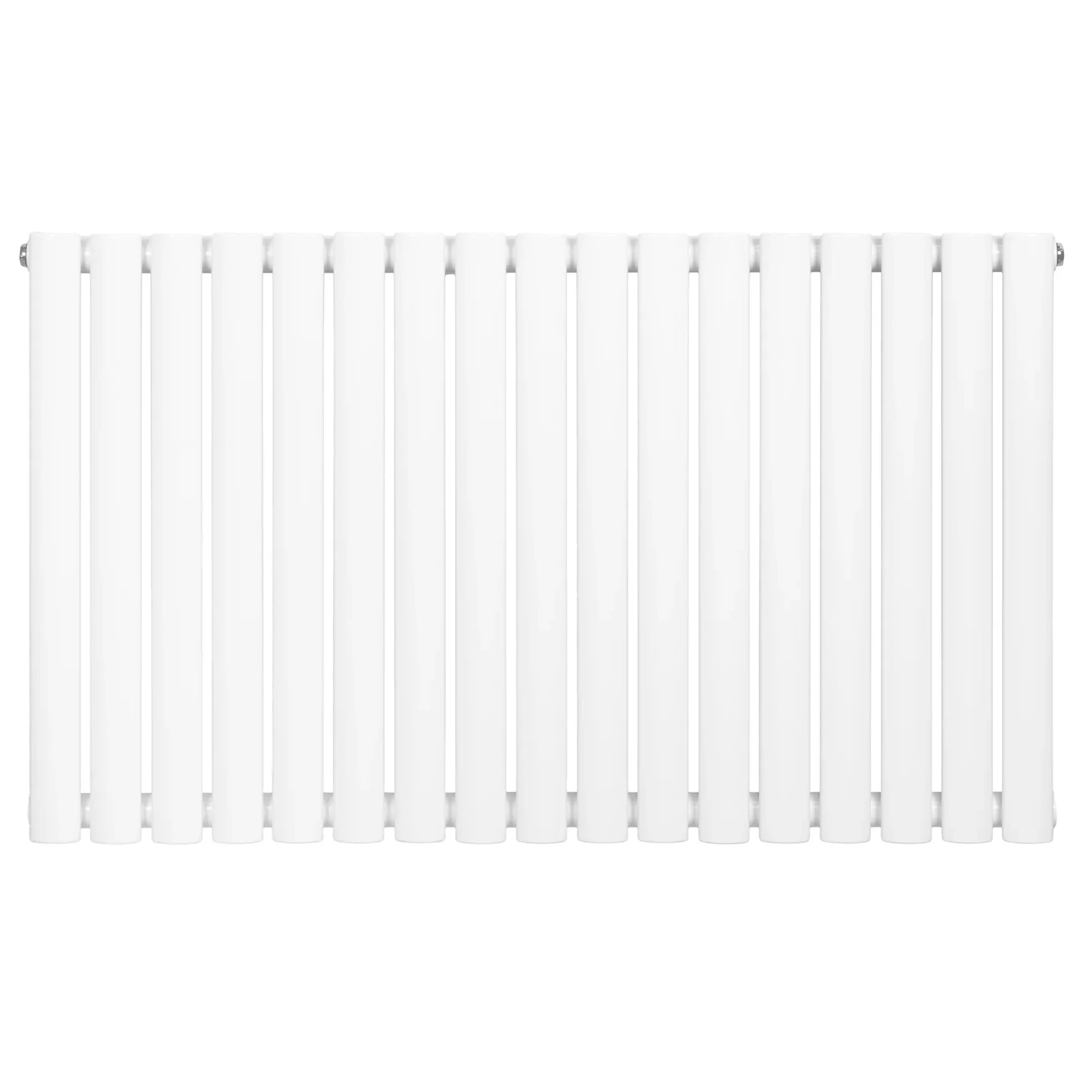 Oval Single Column Radiator - 600 x 1020mm - White
