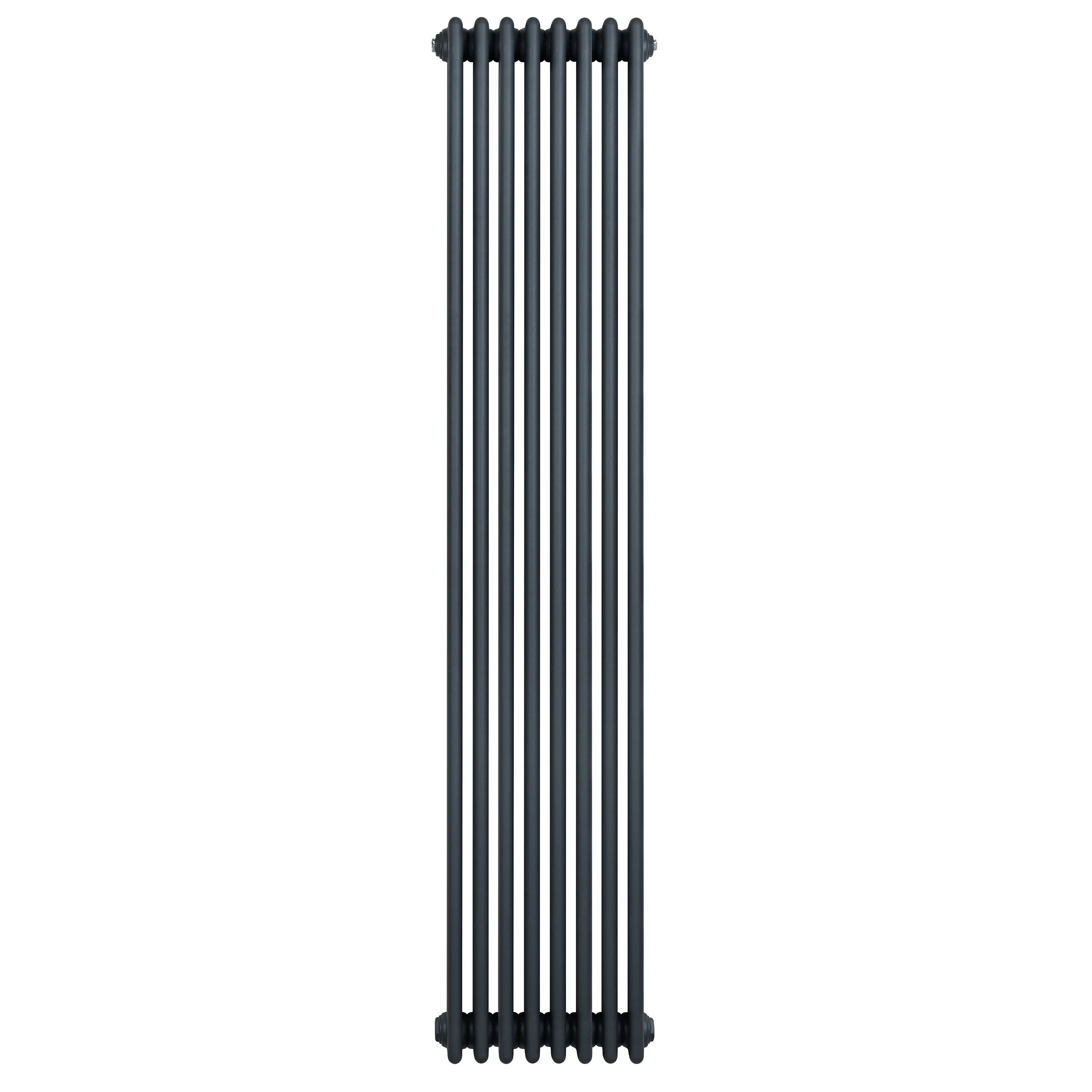 Traditional 4 Column Radiator - 1800 x 380mm - Anthracite Grey