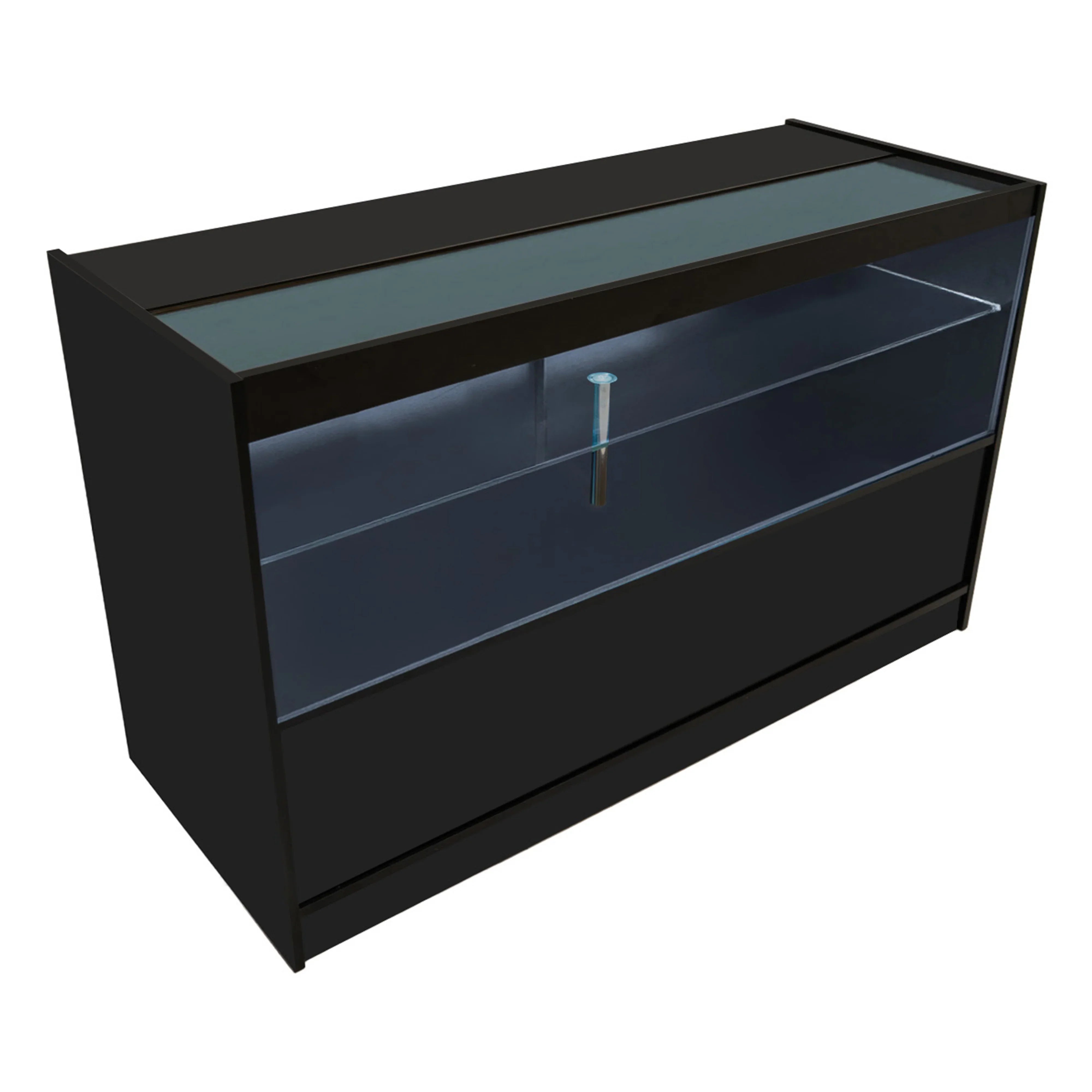 Harmonia LED Shop Counter Set B1500, C1500 & LM60 - Black