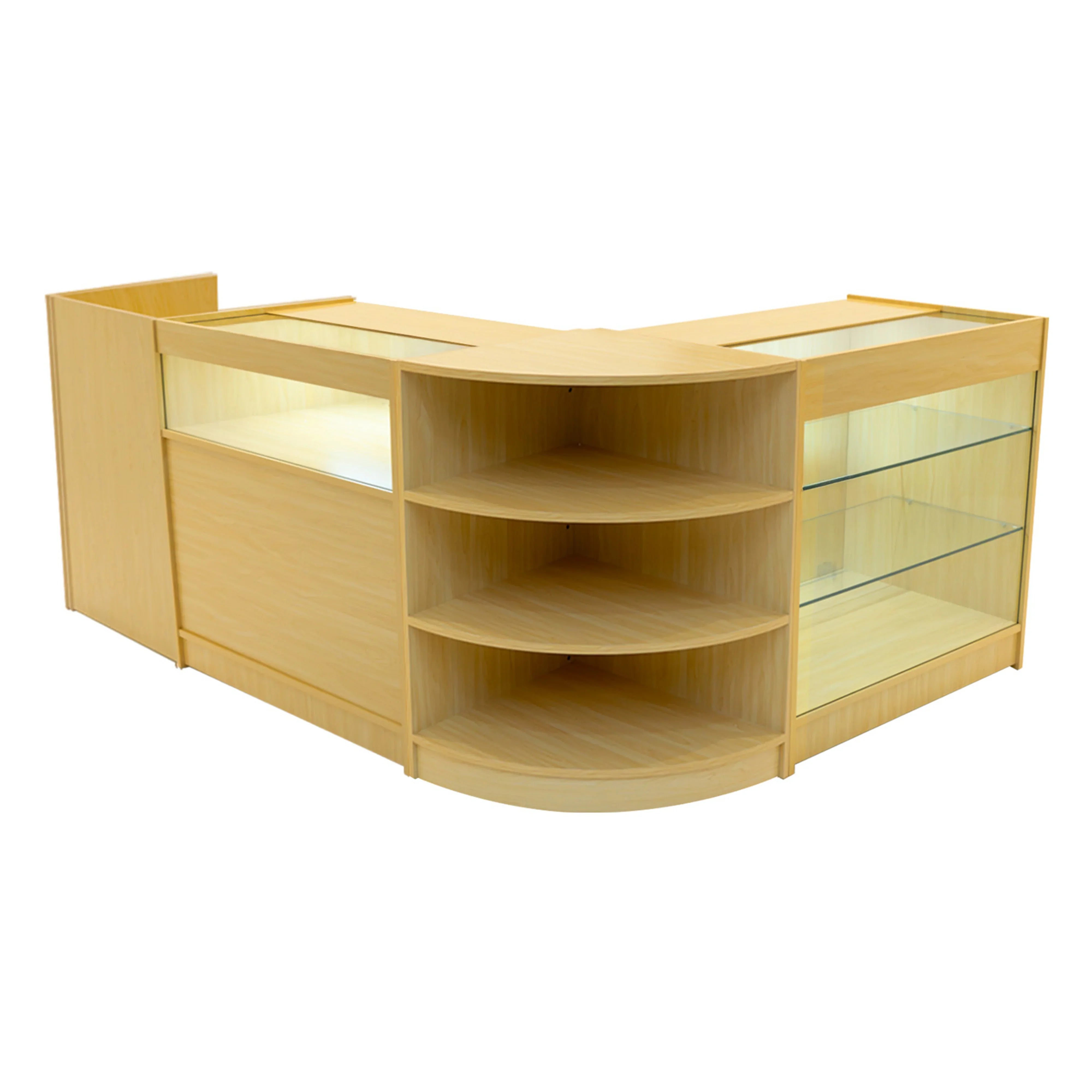 Hyperion LED Shop Counter Set K900, B900, TB60 & LM60 - Maple