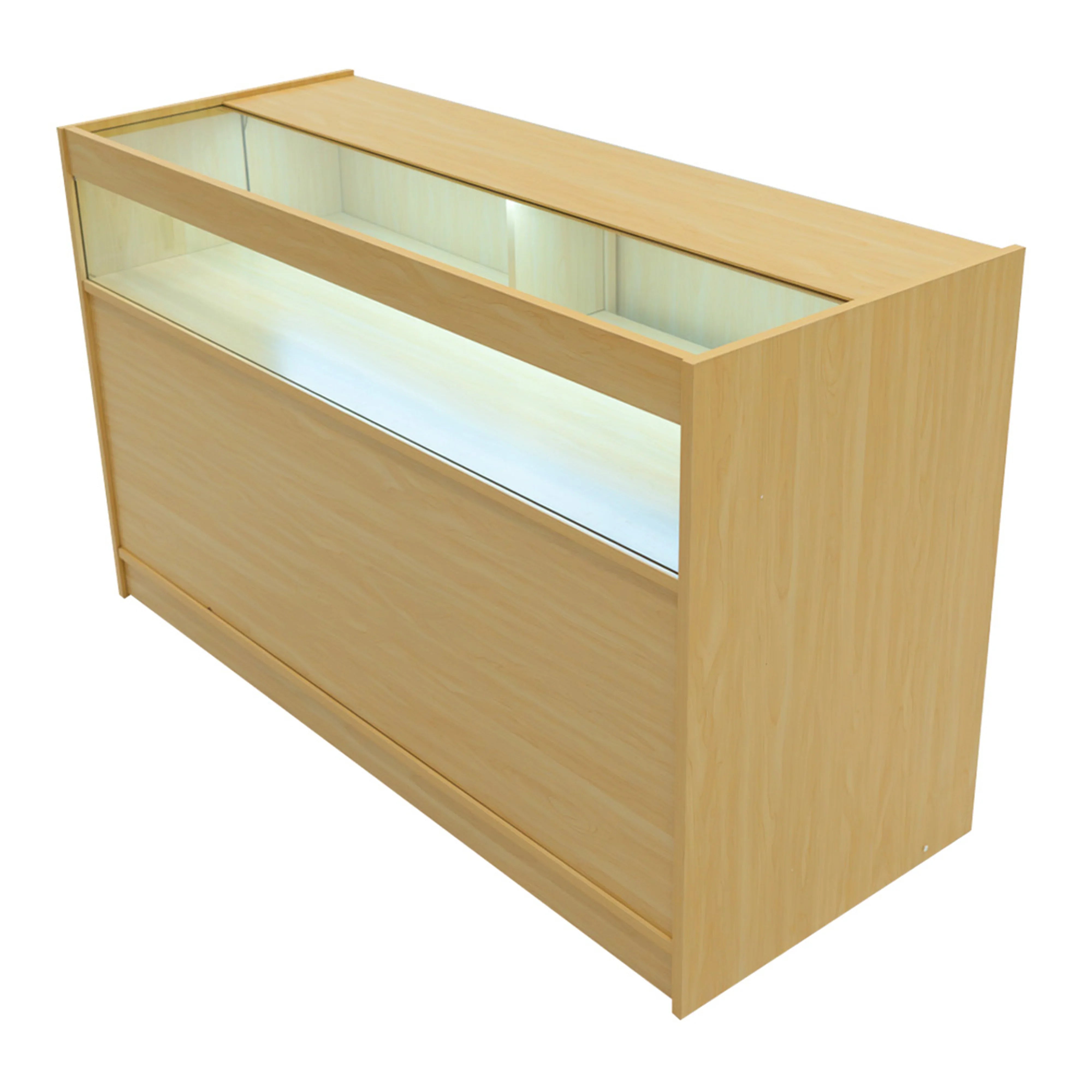 Hyperion LED Shop Counter Set K1500, B1500, TB60 & LM60 - Maple