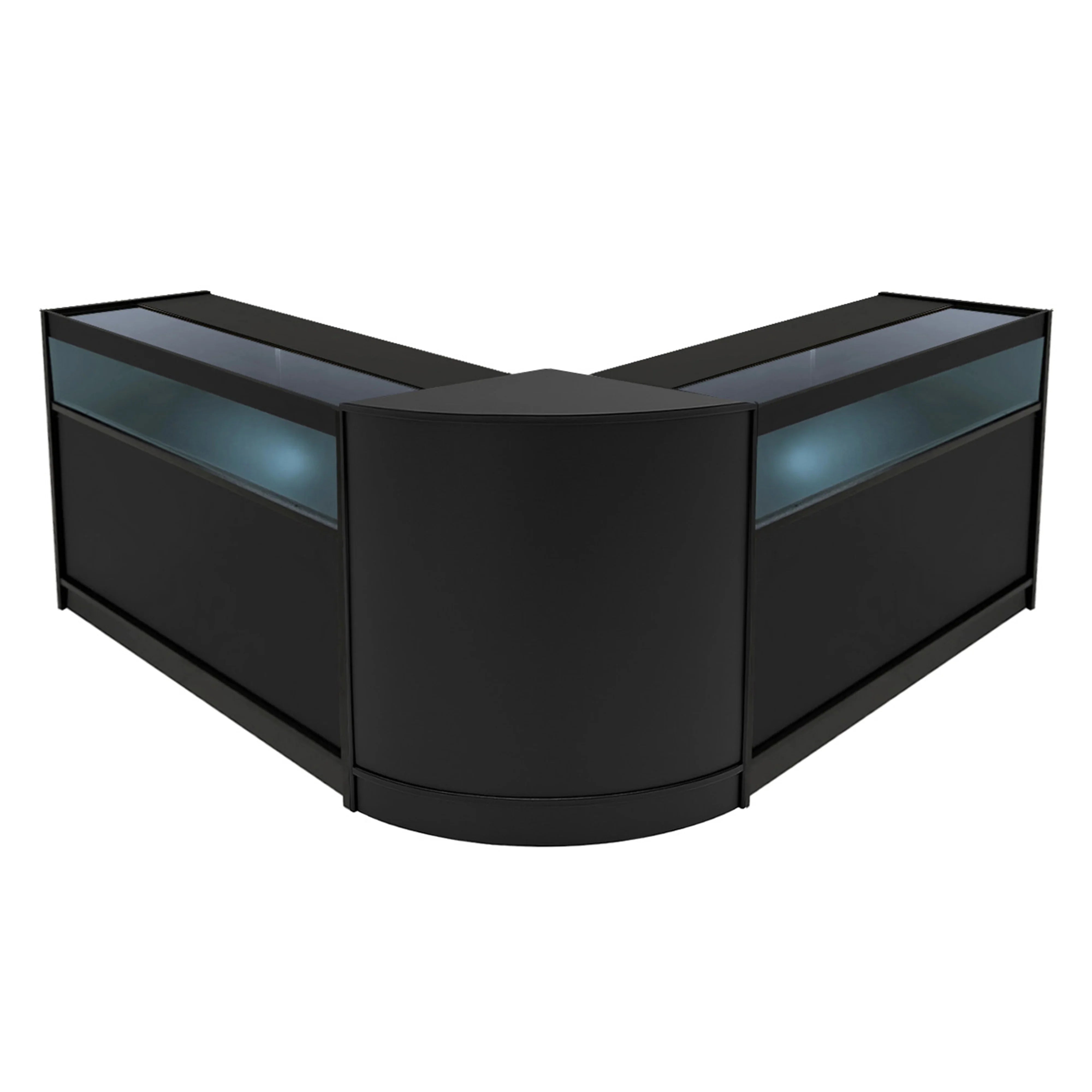Iris LED Shop Counter Set CM60 & 2 x B1200 - Black