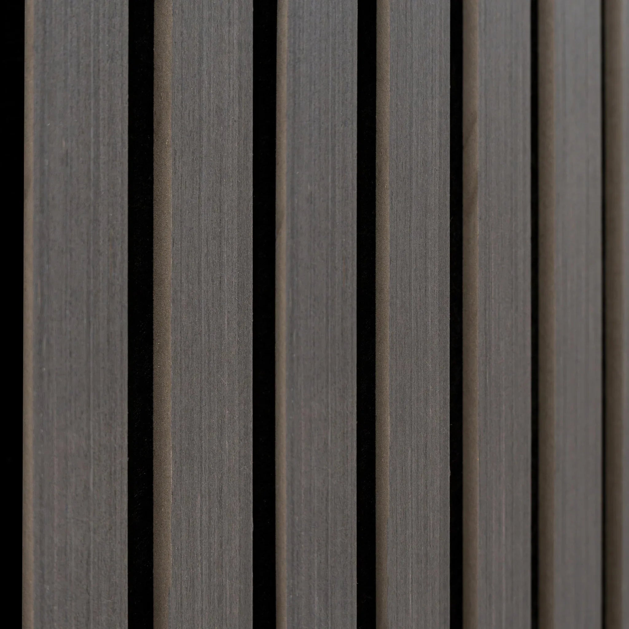 Acoustic Slat Wall Panels x 3 – Anthracite Grey