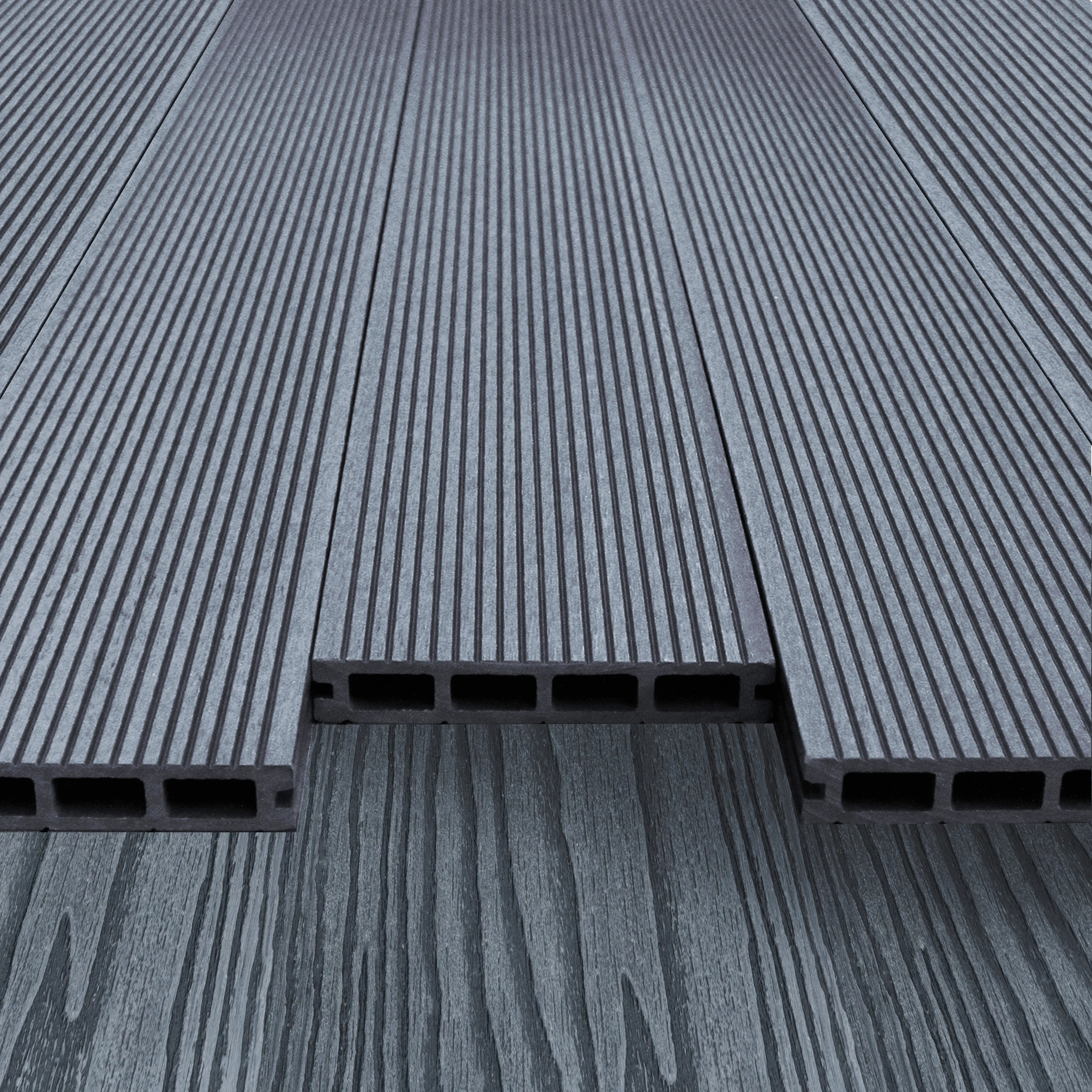 Composite Decking Boards x 5 – Grey