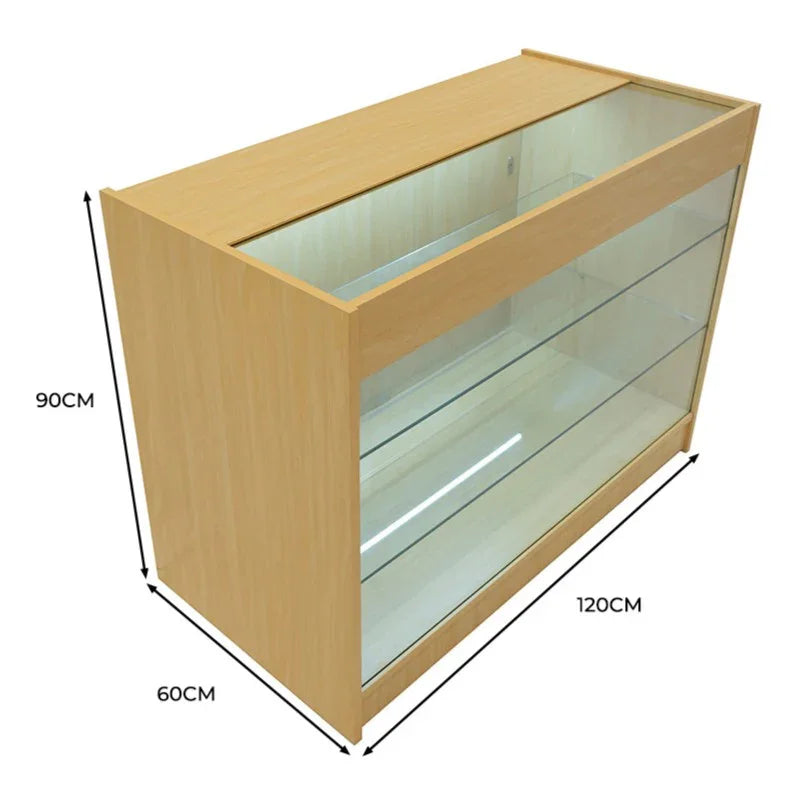 LED Retail Shop Counter K1200 - Maple