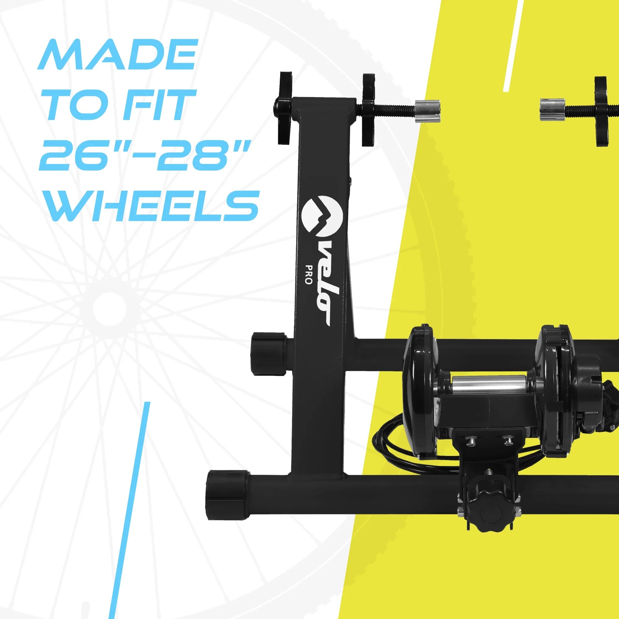 Velo Pro White Magnetic Turbo Trainer