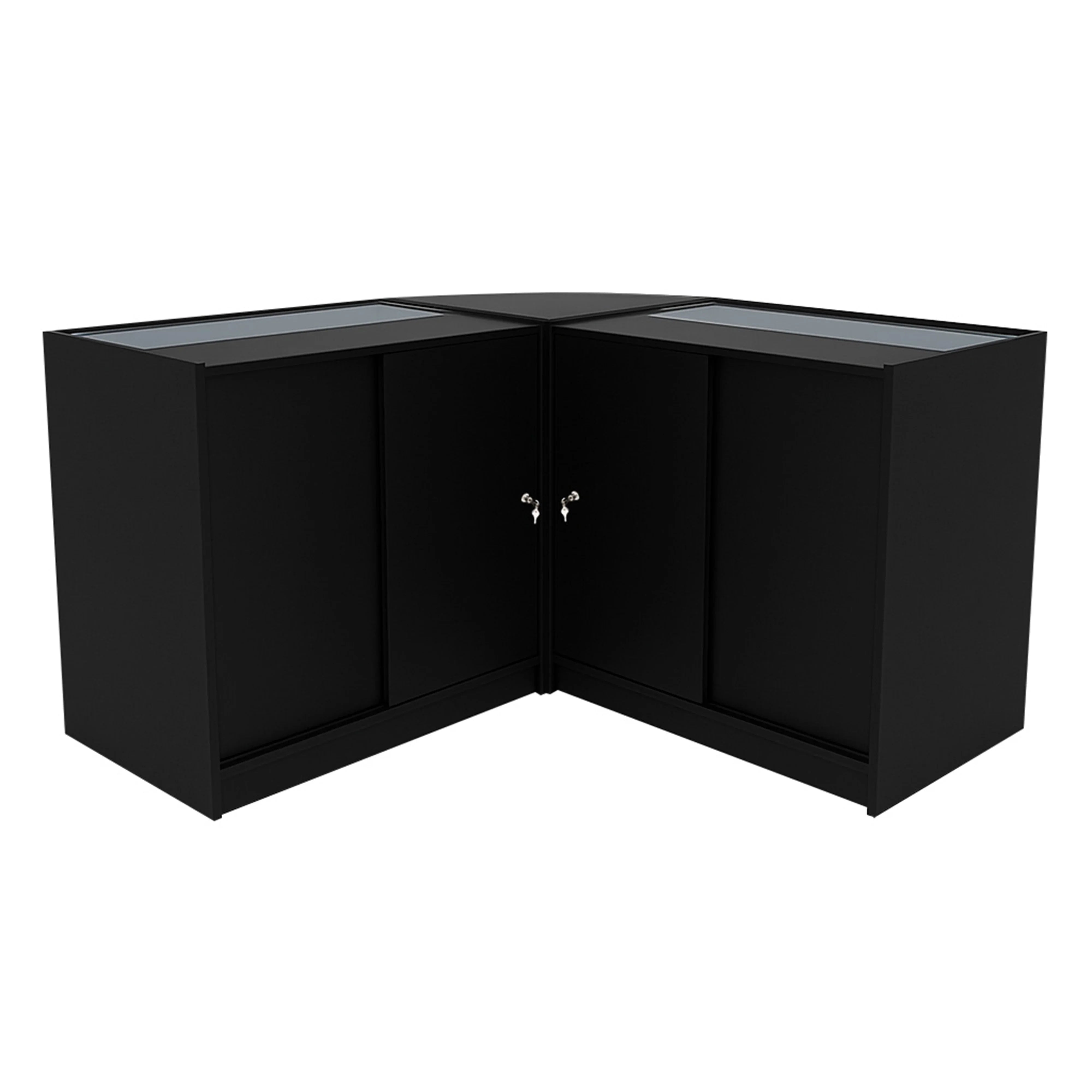 Helios LED Shop Counter Set CM60 & 2 x K900 - Black