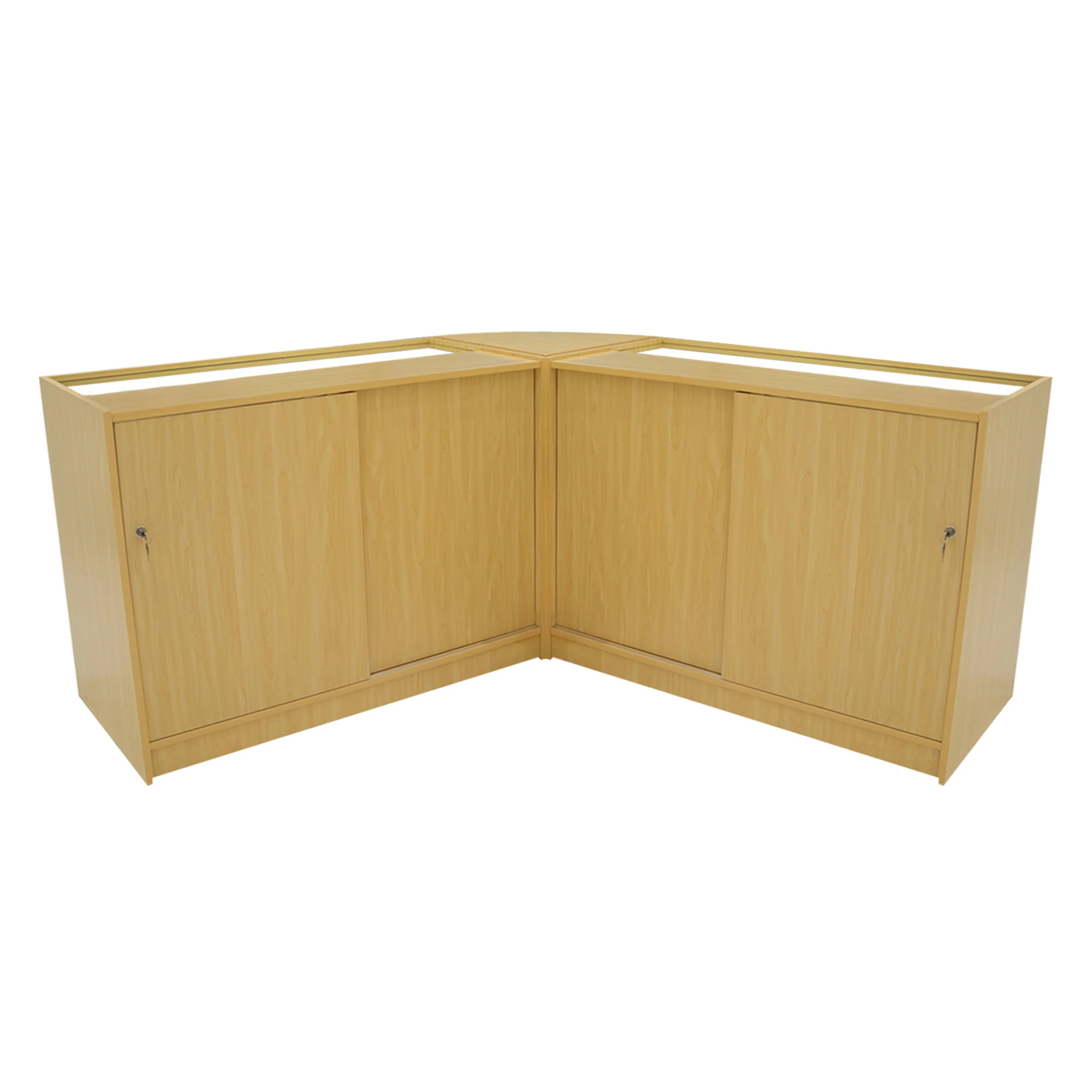 Adonis LED Shop Counter Set B1200, C1200 & CM60 - Maple