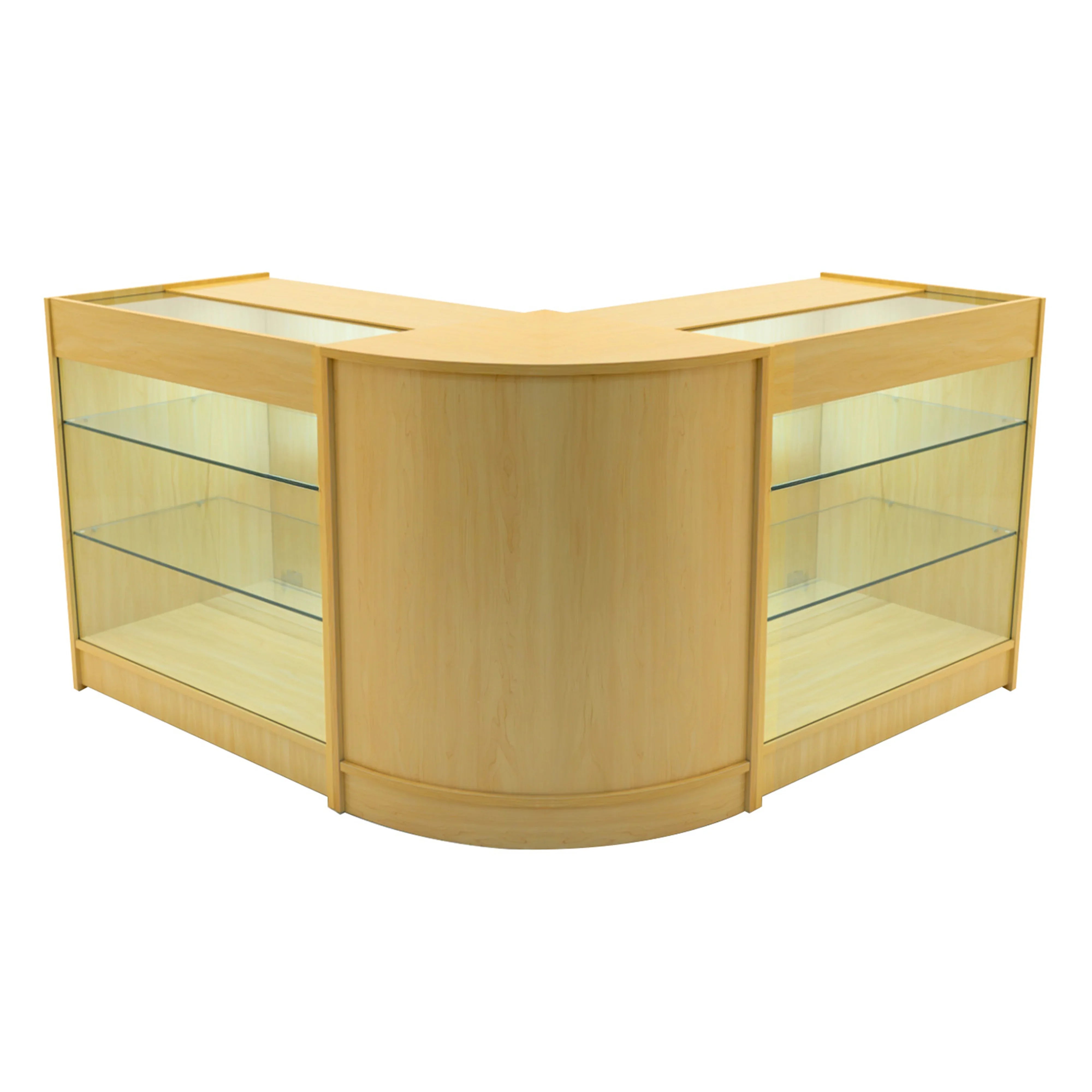 Helios LED Shop Counter Set CM60 & 2 x K900 - Maple