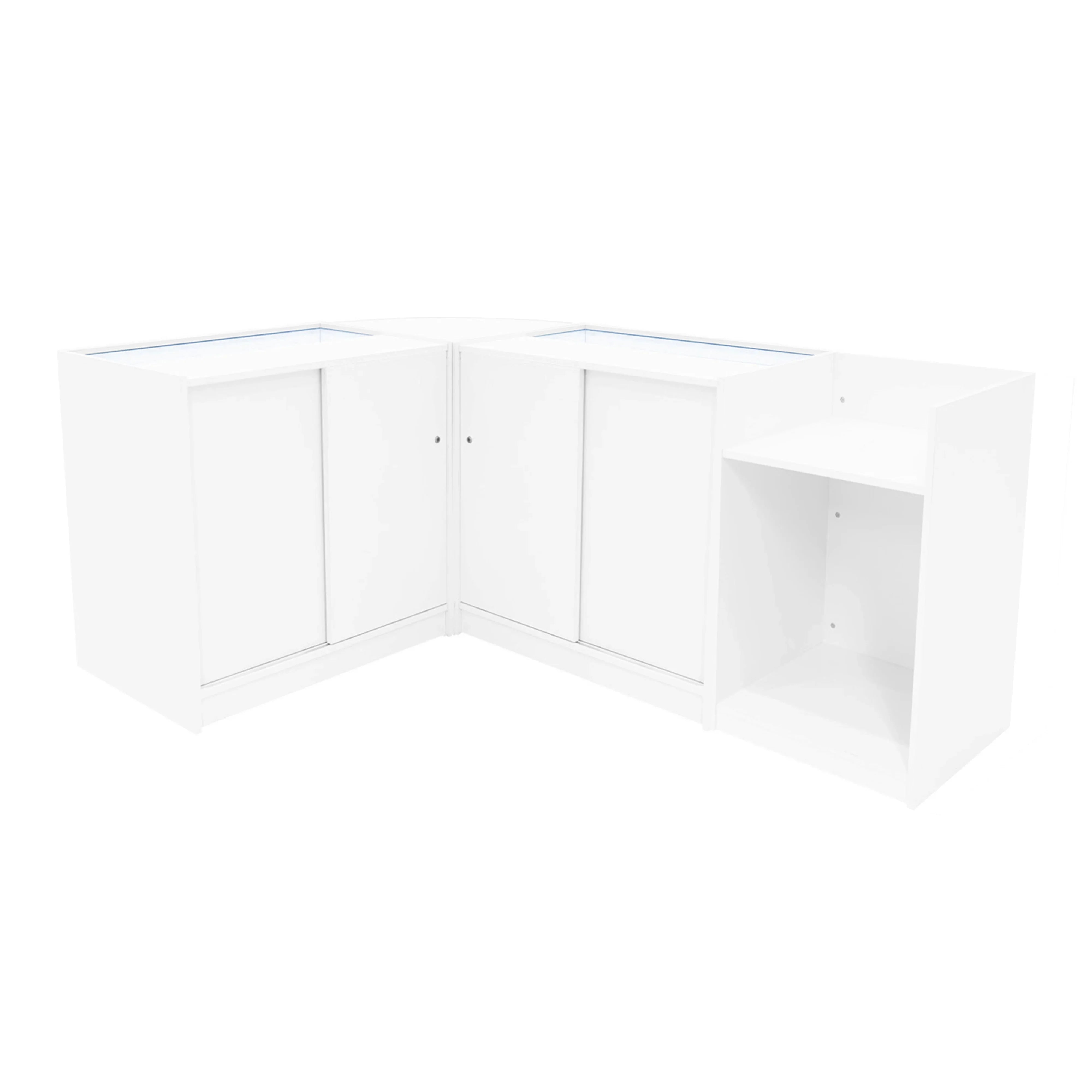 Theia LED Shop Counter Set K900, C900, TB60 & LM60 - White